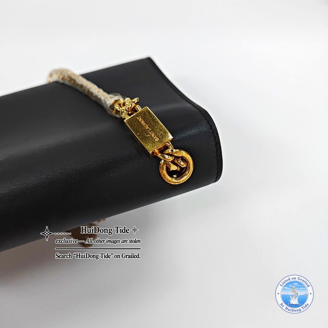 Saint Laurent Paris Saint Laurent Kate Leather Tassel Shoulder Bag ONE SIZE Size ONE SIZE - 15 Thumbnail