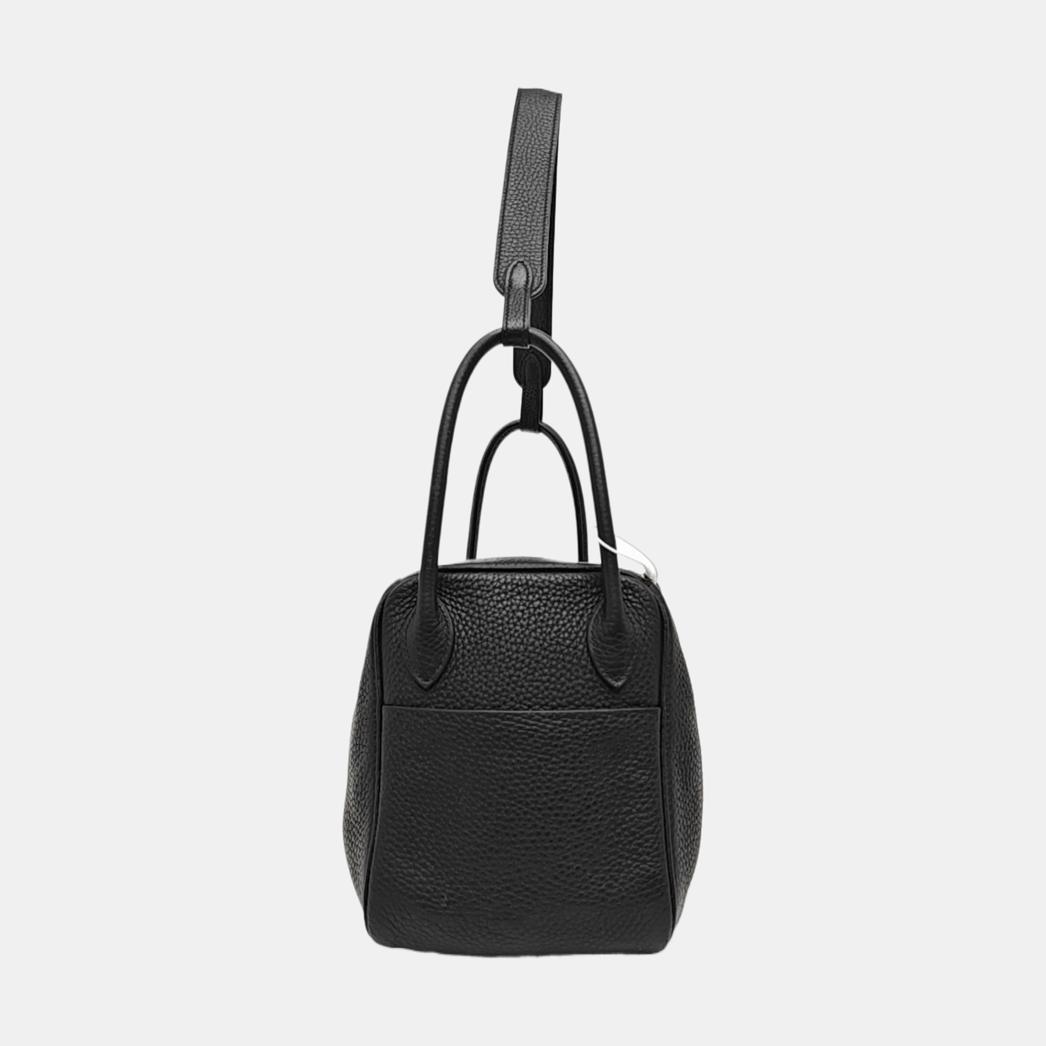 Hermes Hermès Lindy 26 Black Clemence Leather Bag Size ONE SIZE - 3 Thumbnail