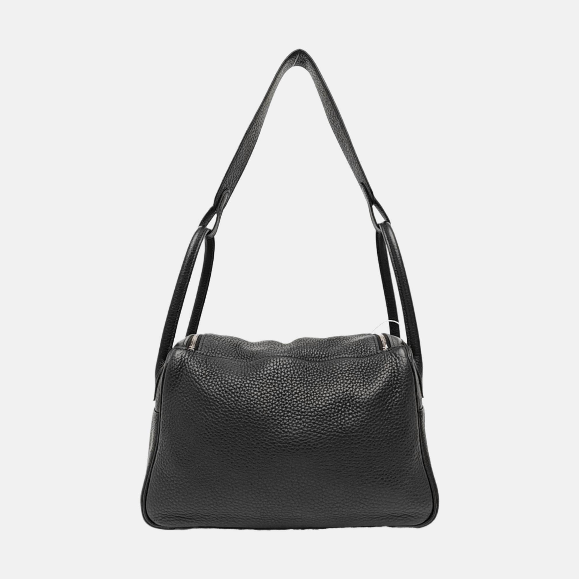 Hermes Hermès Lindy 26 Black Clemence Leather Bag Size ONE SIZE - 4 Thumbnail