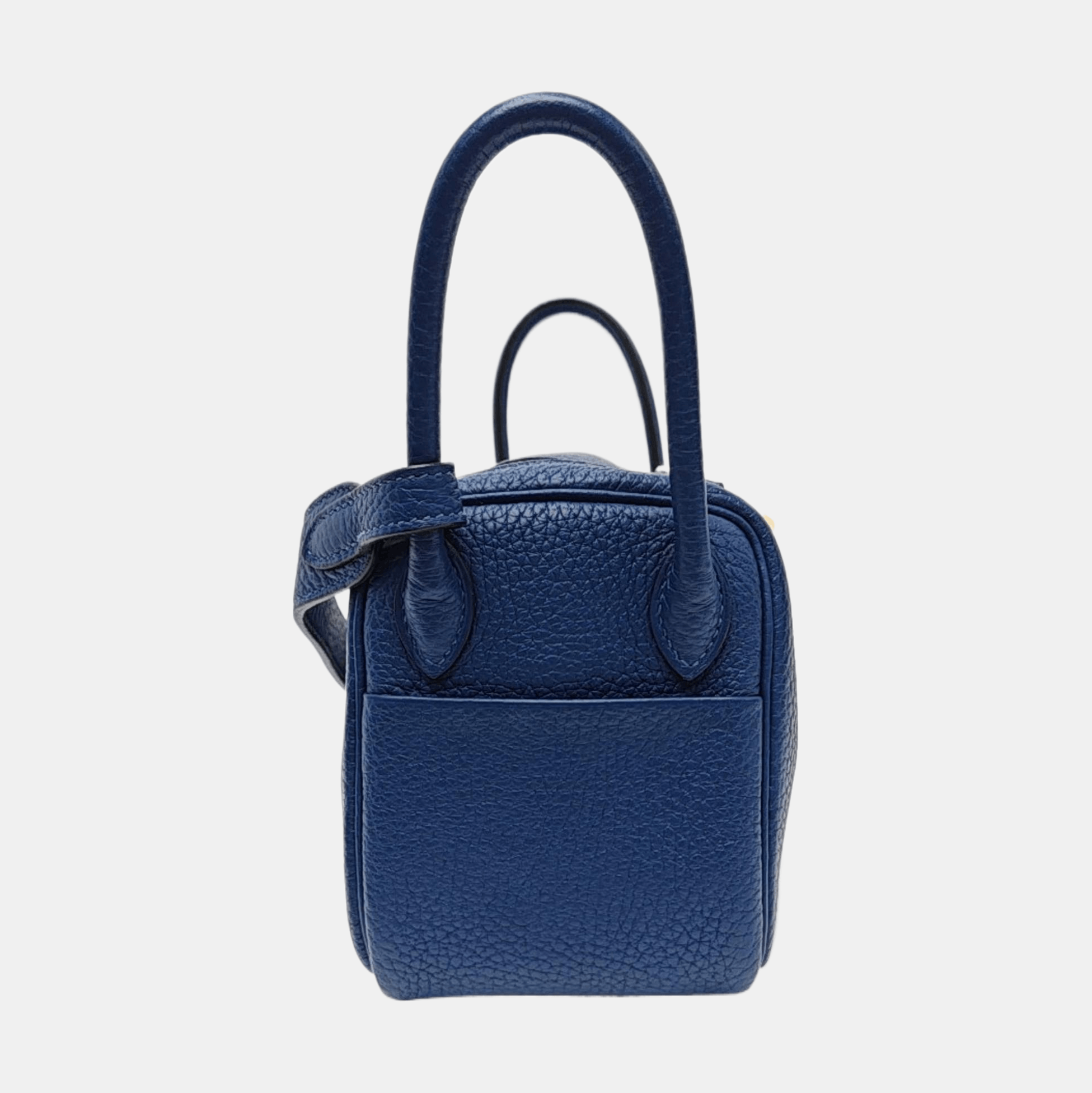 Hermes HERMÈS Lindy Mini Clemence Leather Bag Size Mini Size ONE SIZE - 3 Thumbnail