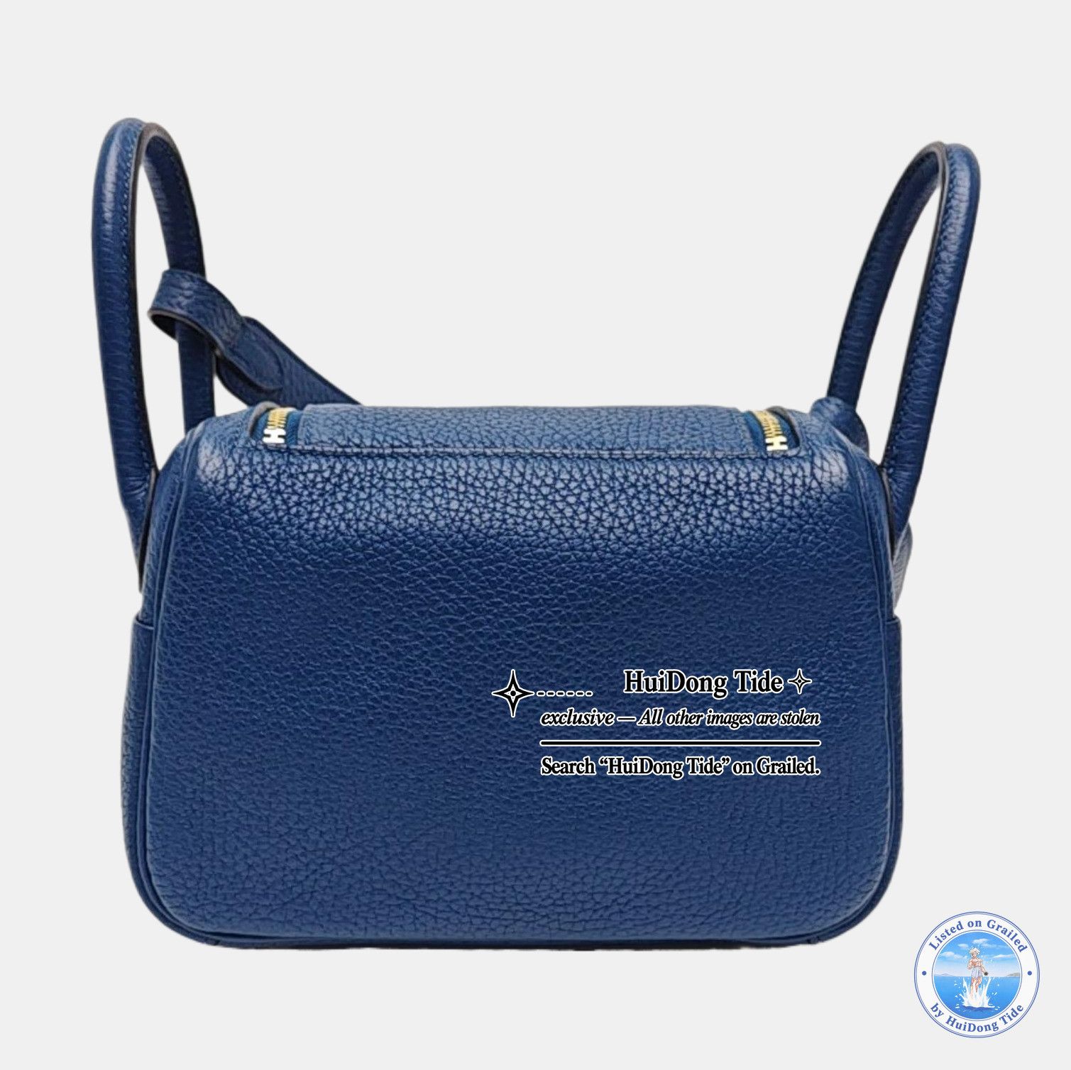 Hermes HERMÈS Lindy Mini Clemence Leather Bag Size Mini Size ONE SIZE - 4 Thumbnail