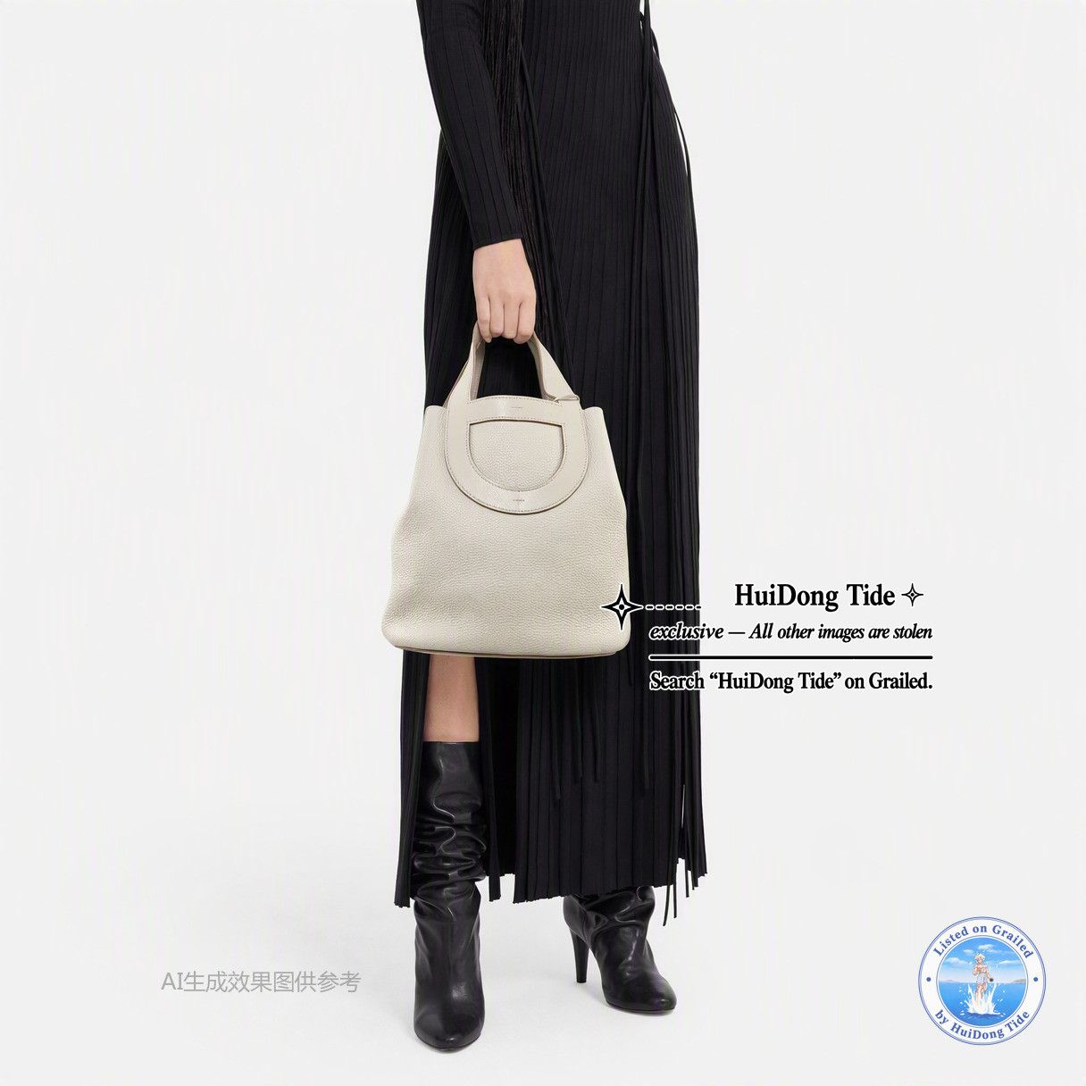 Hermes HERMÈS In-The-Loop Clemence Leather Handle Bag Size ONE SIZE - 2 Thumbnail