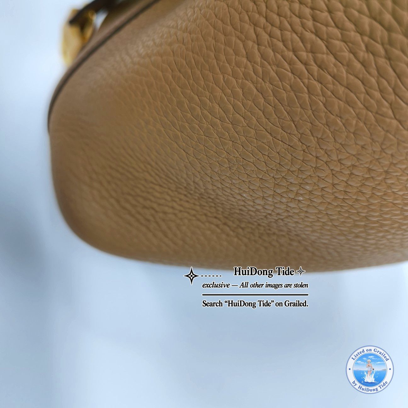 Hermes HERMÈS Picotin Lock 18 Biscuit Clemence Leather Bag Size ONE SIZE - 8 Thumbnail