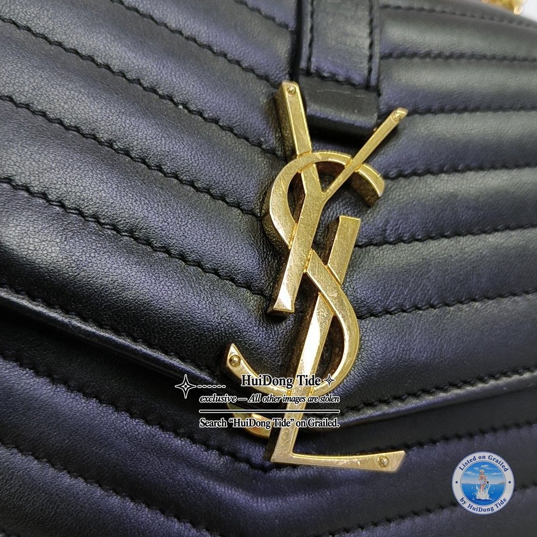 Saint Laurent Paris Saint Laurent Sulpice Quilted Leather Shoulder Bag Size ONE SIZE - 7 Thumbnail