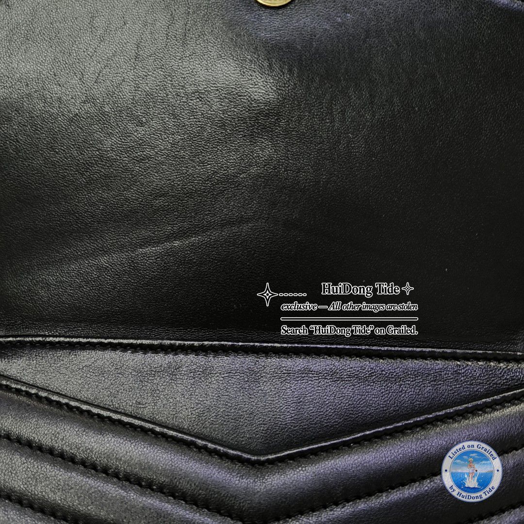 Saint Laurent Paris Saint Laurent Sulpice Quilted Leather Shoulder Bag Size ONE SIZE - 8 Thumbnail