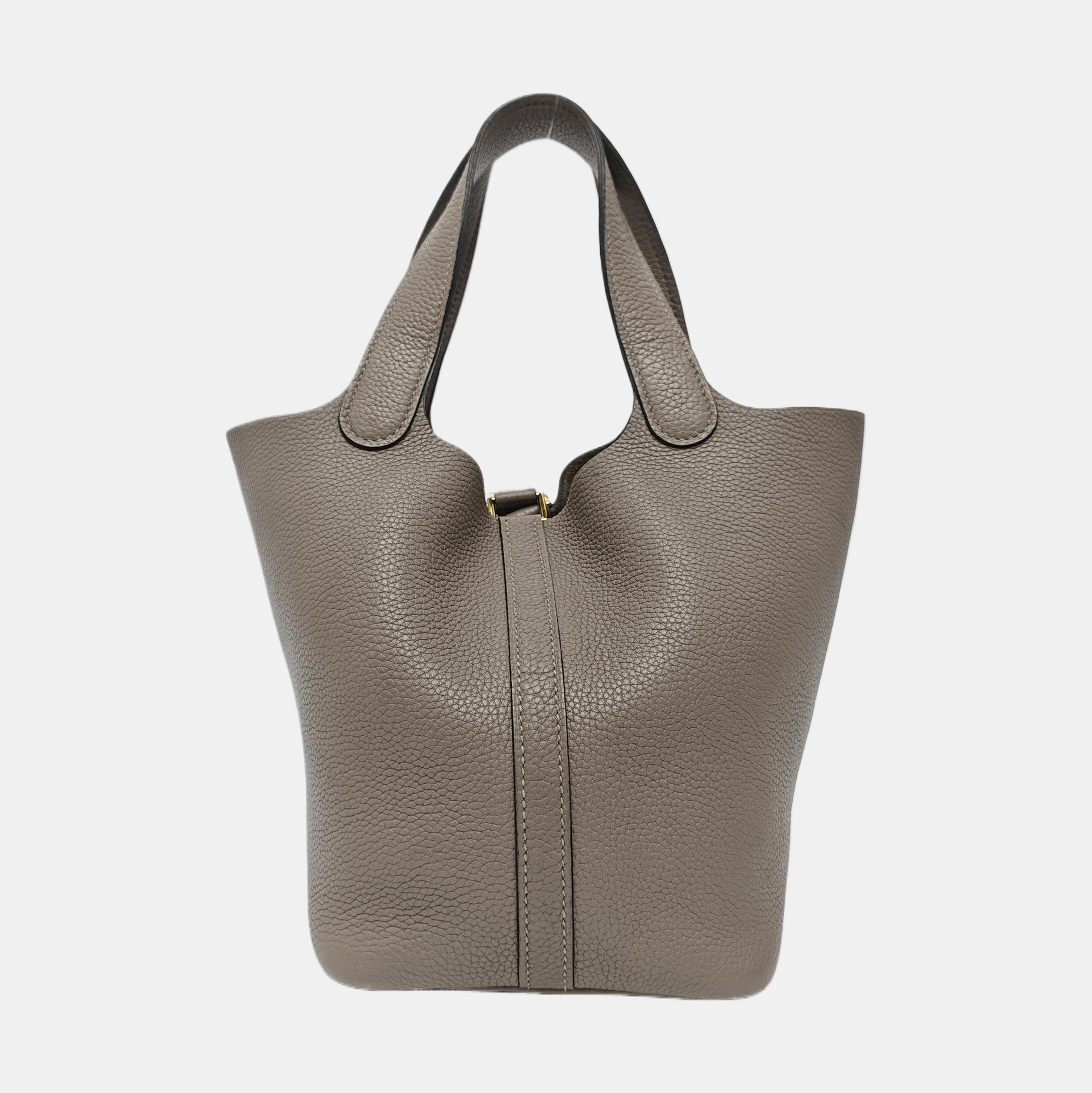 Hermes HERMÈS Picotin Lock 18 Clemence Leather Bag Size ONE SIZE - 4 Thumbnail