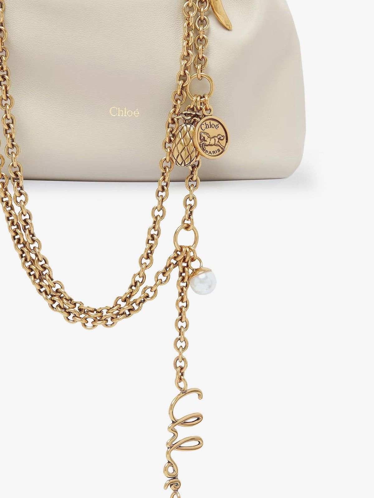 Chloe CHLOE' Chloé Icons Mini leather crossbody bag Size ONE SIZE - 2 Thumbnail
