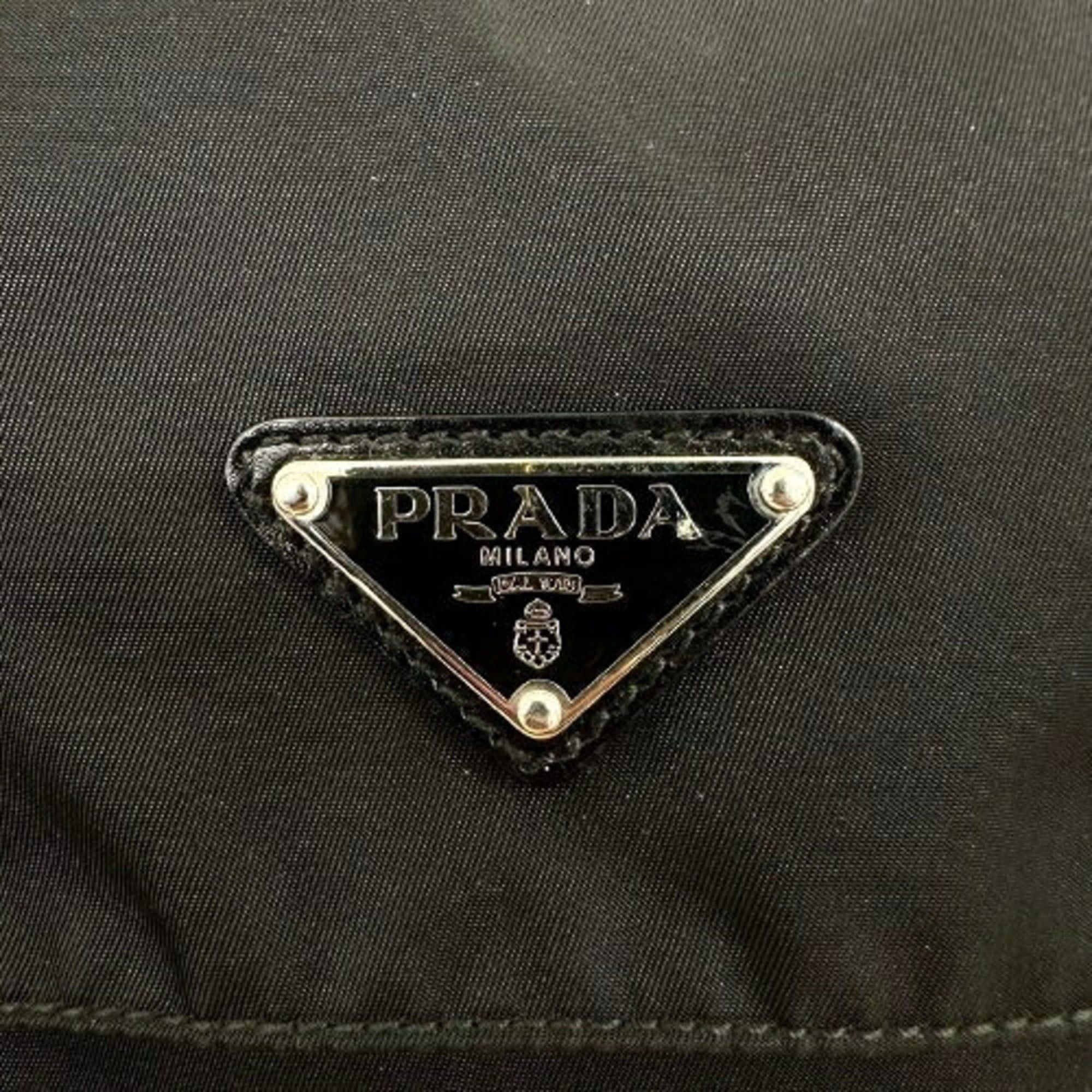Prada PRADA BT6671 Shoulder Bag, Nylon, Black, Unisex Size ONE SIZE - 8 Thumbnail