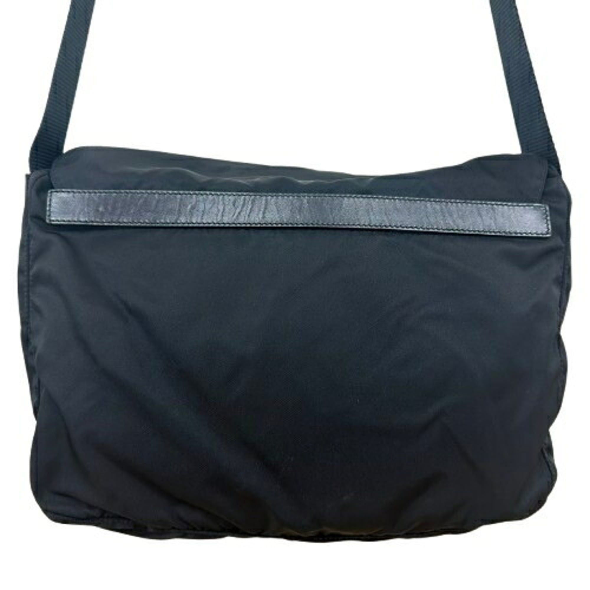 Prada PRADA BT6671 Shoulder Bag, Nylon, Black, Unisex Size ONE SIZE - 2 Thumbnail