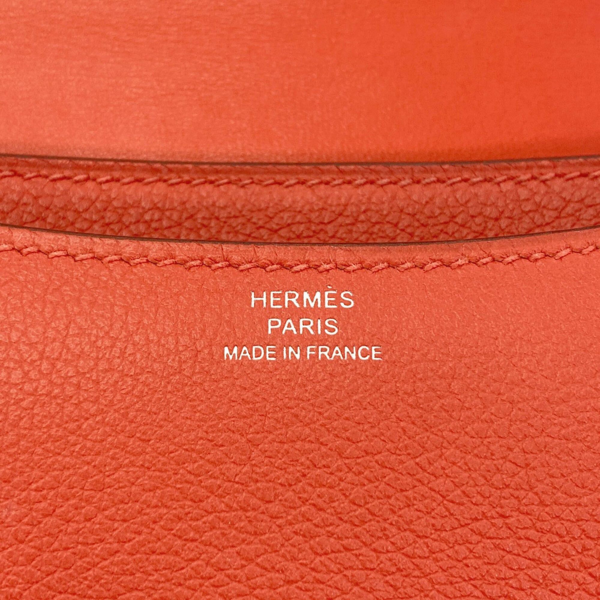 Hermes Hermes Constance 3 Mini Optical Capucines Silver Hardware Shoulder Bag Evercolor Women's HERMES Size ONE SIZE - 6 Thumbnail