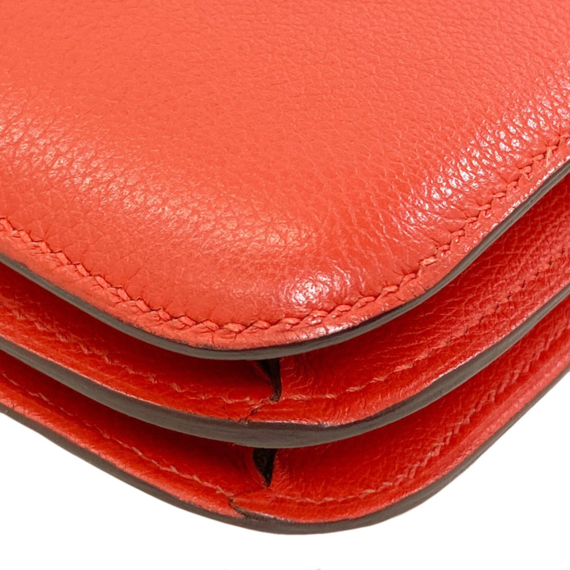 Hermes Hermes Constance 3 Mini Optical Capucines Silver Hardware Shoulder Bag Evercolor Women's HERMES Size ONE SIZE - 18 Thumbnail