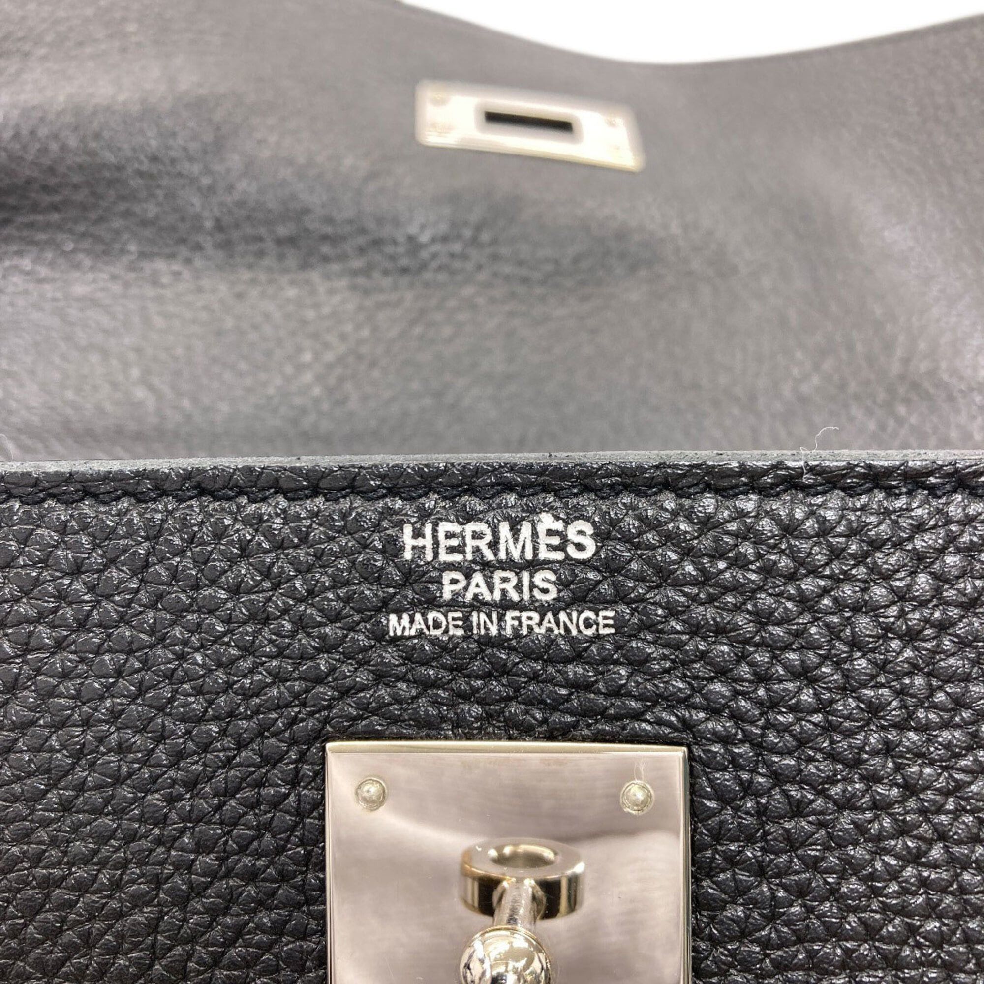 Hermes Hermes Kelly 32, inner stitching, silver hardware, handbag, Togo leather, women's. Size ONE SIZE - 6 Thumbnail