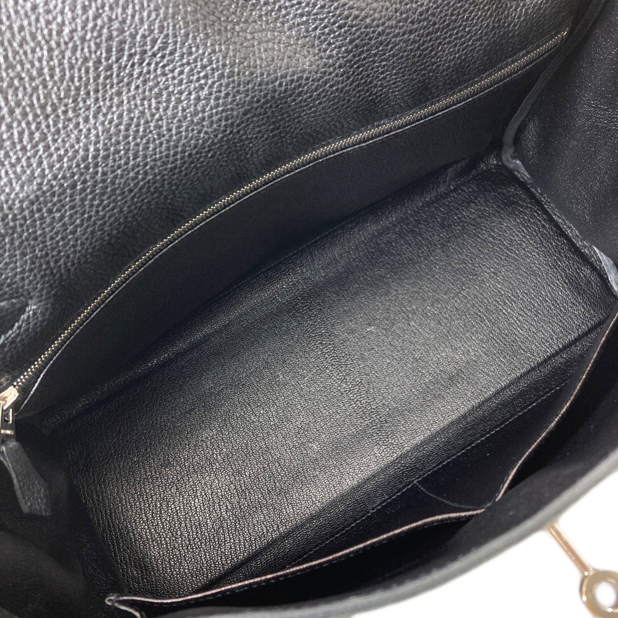 Hermes Hermes Kelly 32, inner stitching, silver hardware, handbag, Togo leather, women's. Size ONE SIZE - 5 Thumbnail