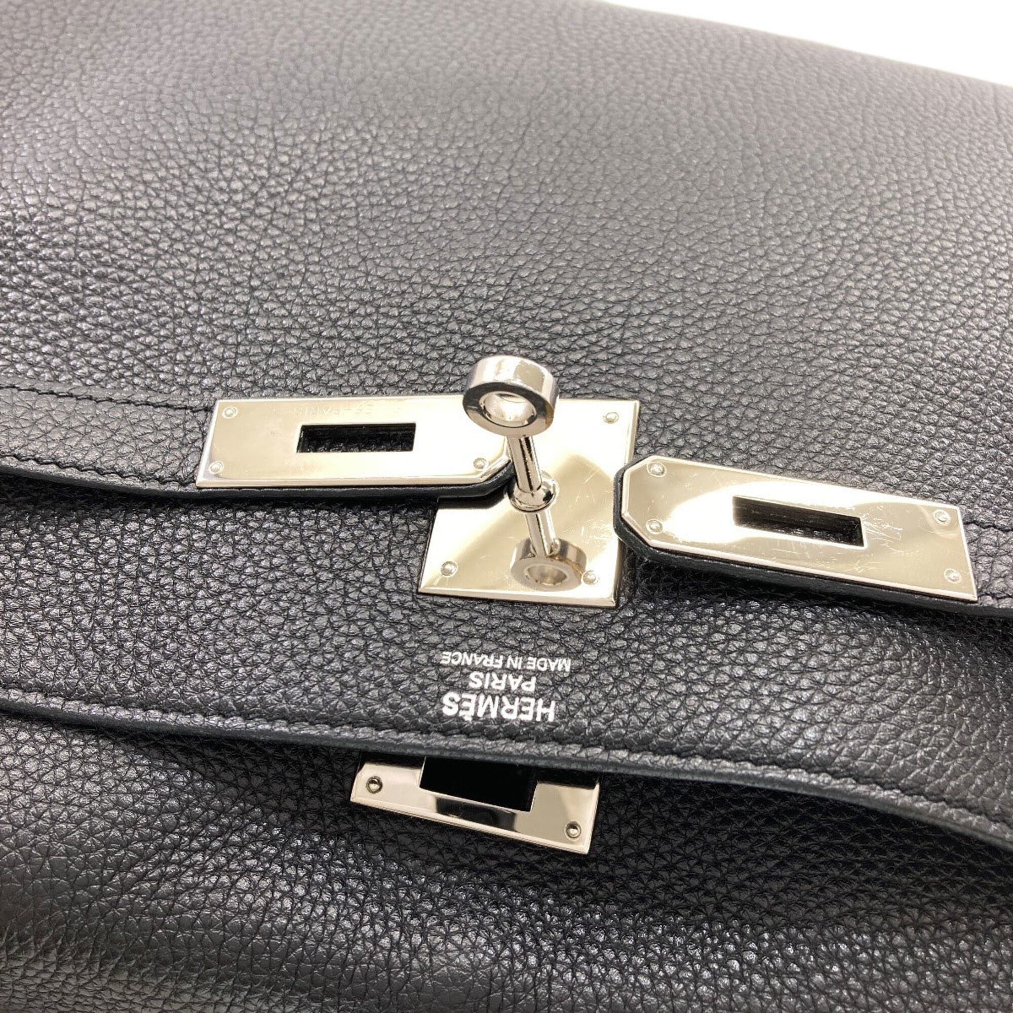 Hermes Hermes Kelly 32, inner stitching, silver hardware, handbag, Togo leather, women's. Size ONE SIZE - 16 Thumbnail