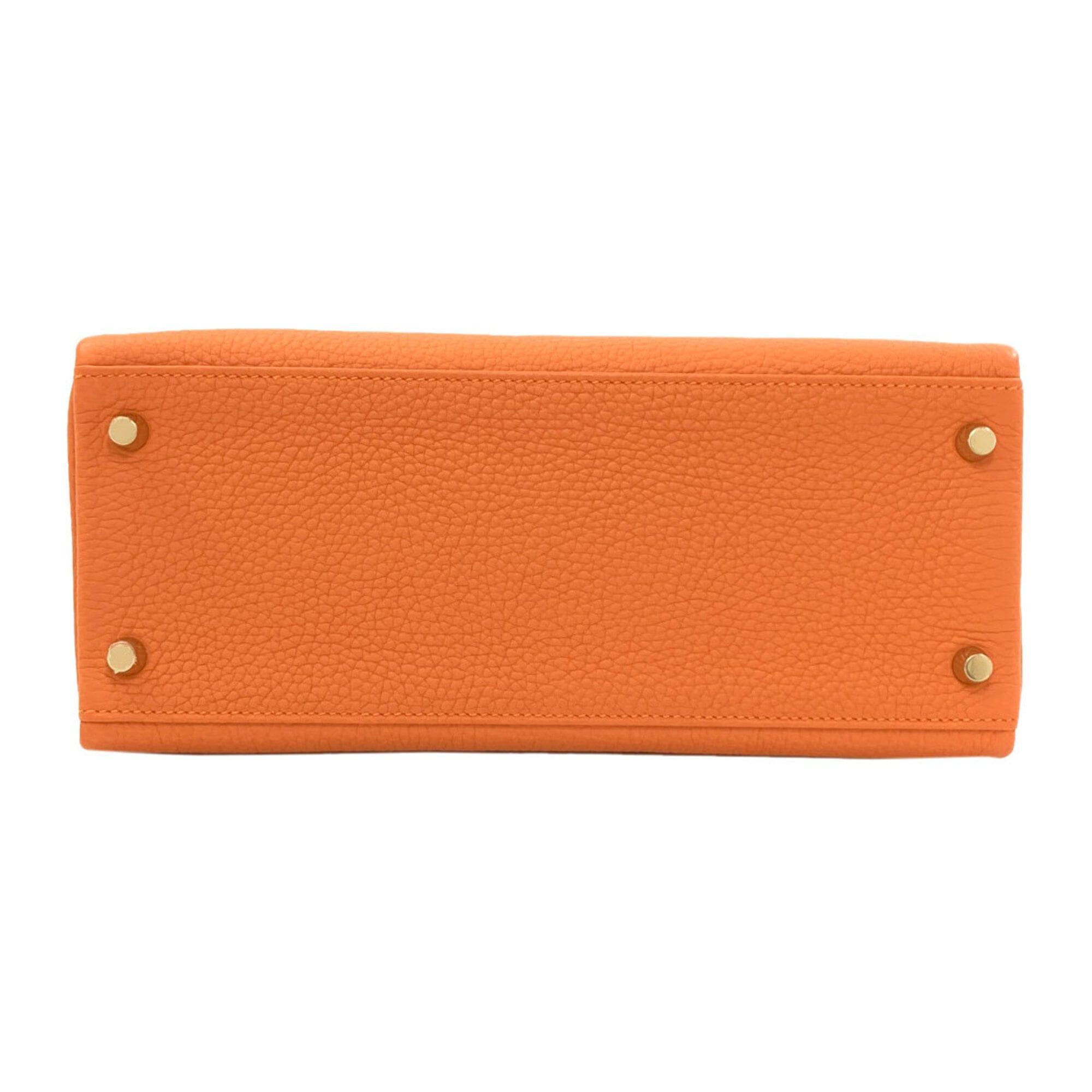 Hermes Hermes Kelly 28, inner stitching, gold hardware, handbag, Togo leather, women's. Size ONE SIZE - 4 Thumbnail