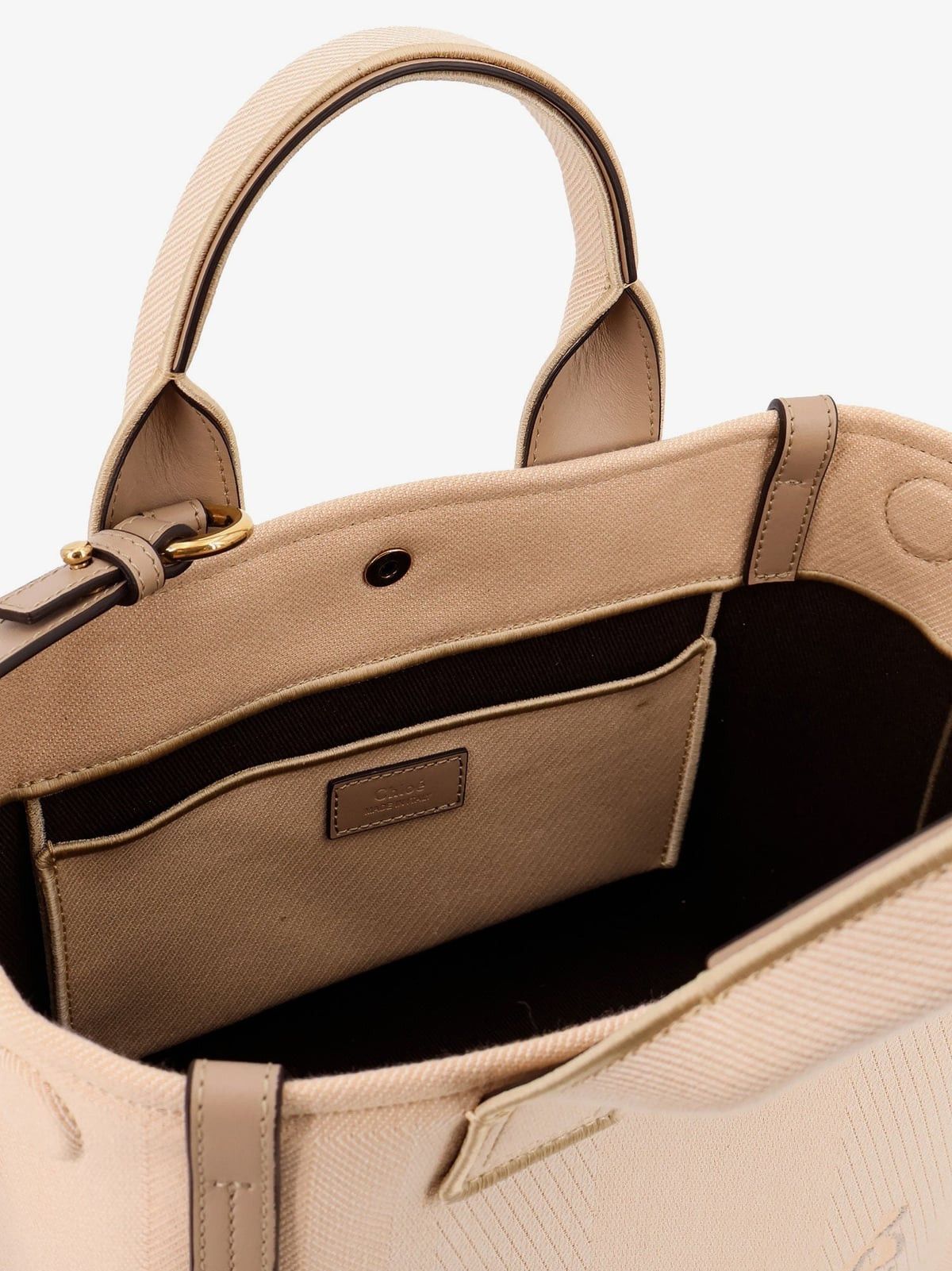 Chloe CHLOE' Chloé Carry canvas crossbody bag Size ONE SIZE - 5 Thumbnail