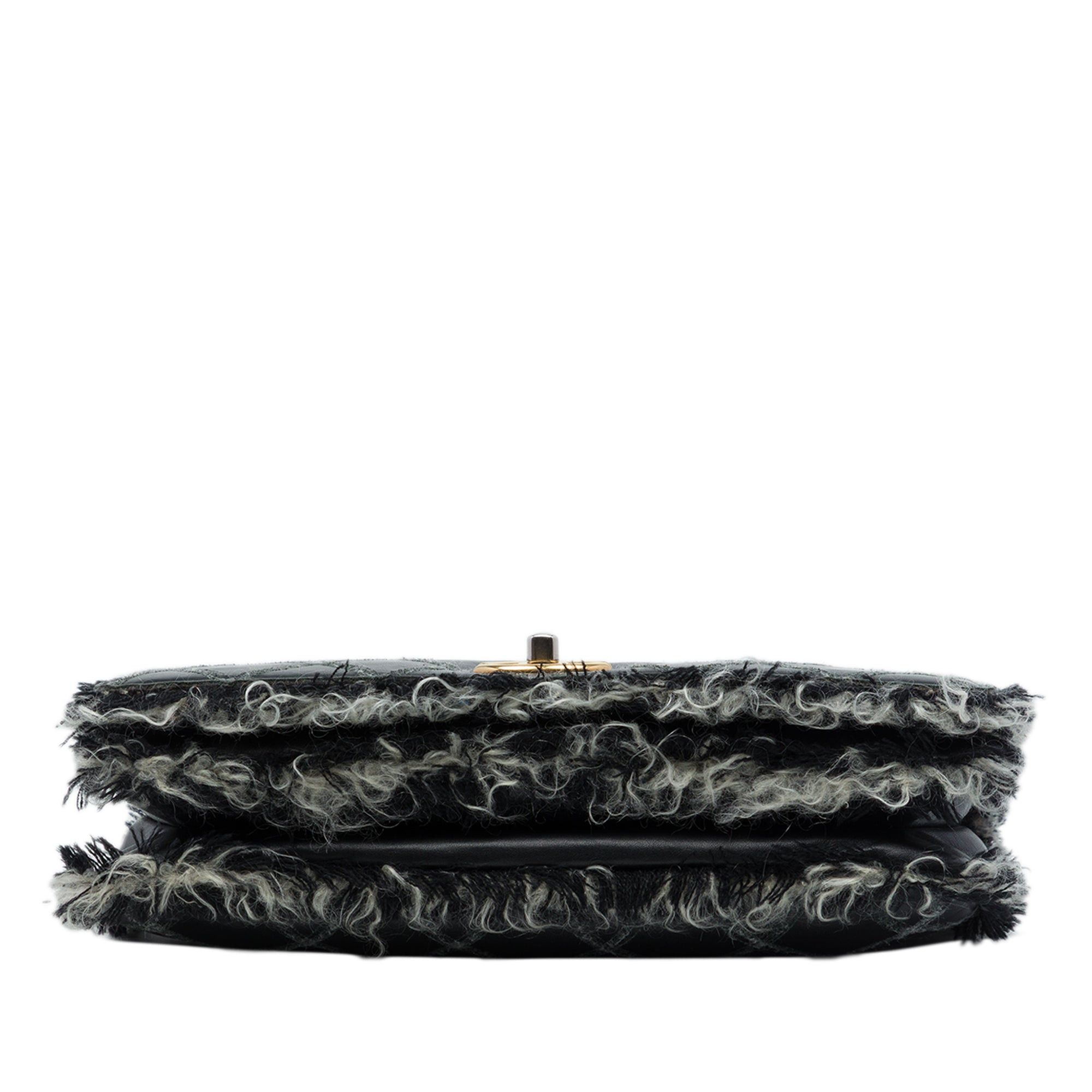 Chanel CC Quilted Lambskin Tweedy Flap Size ONE SIZE - 3 Thumbnail