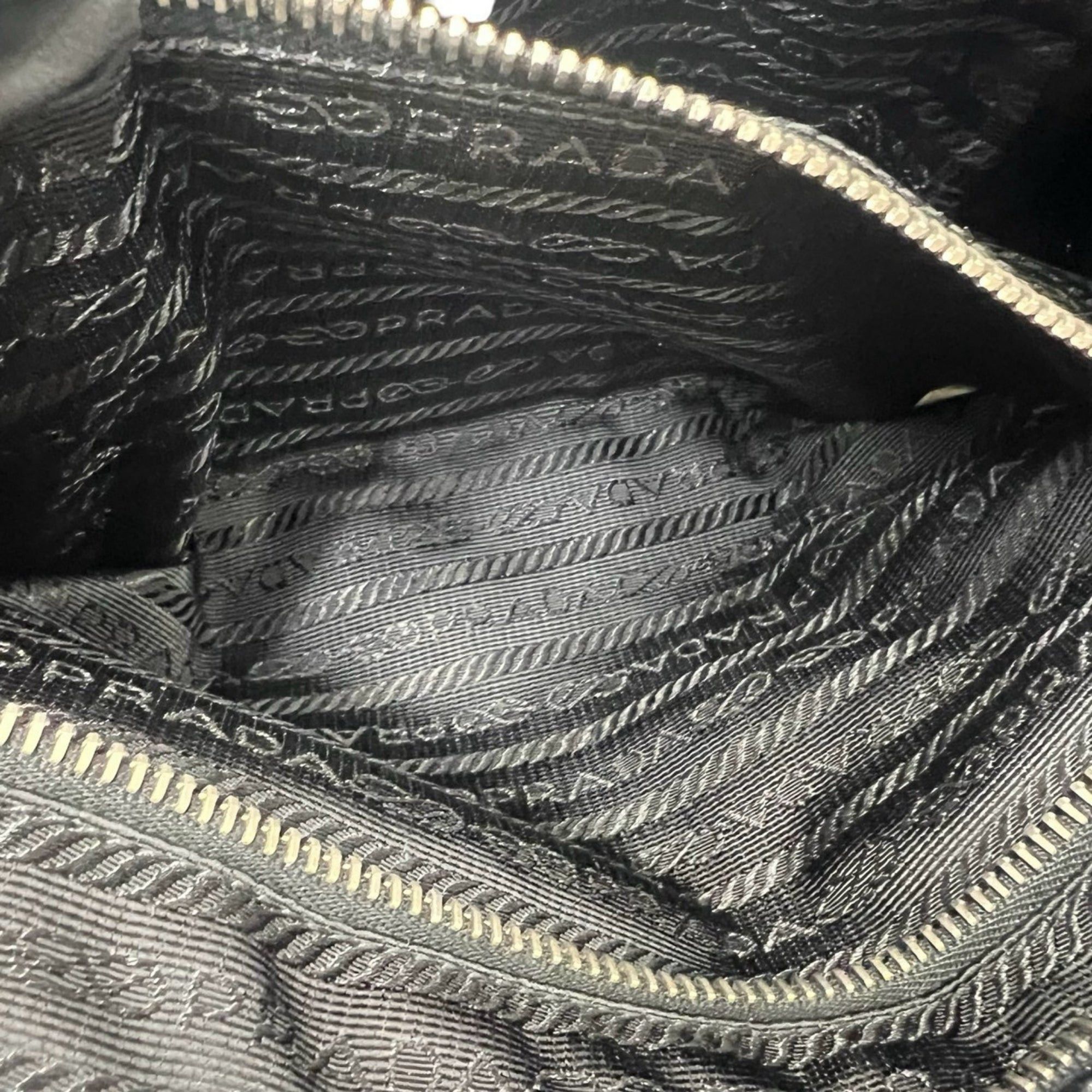 Prada Tessuto Canapa Logo Hobo Size ONE SIZE - 3 Thumbnail