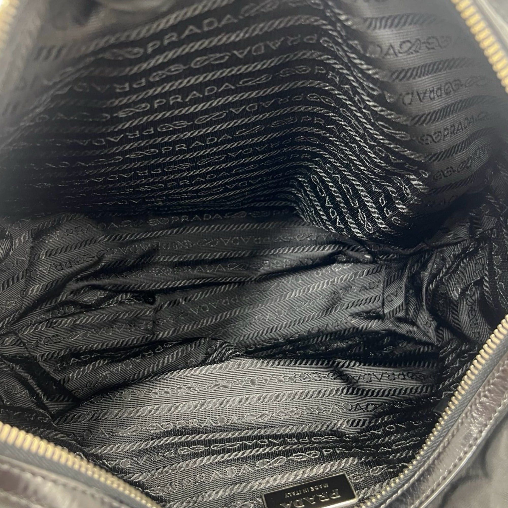 Prada Tessuto Canapa Logo Hobo Size ONE SIZE - 4 Thumbnail