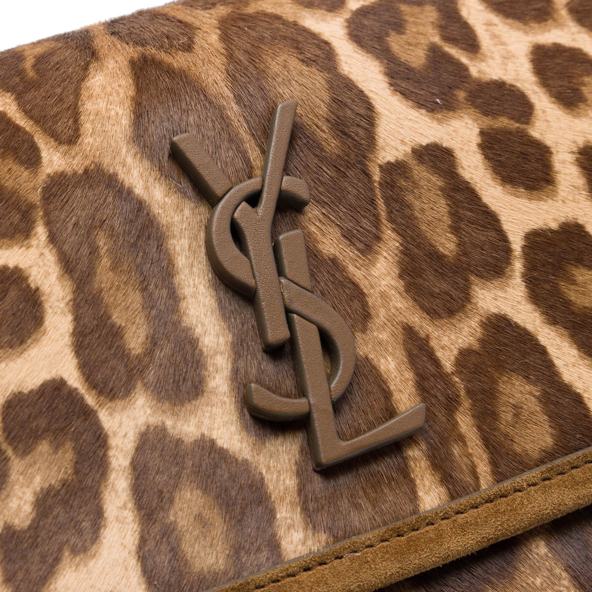 Saint Laurent Paris Baby Pony Hair Leopard Print Niki Size ONE SIZE - 5 Thumbnail