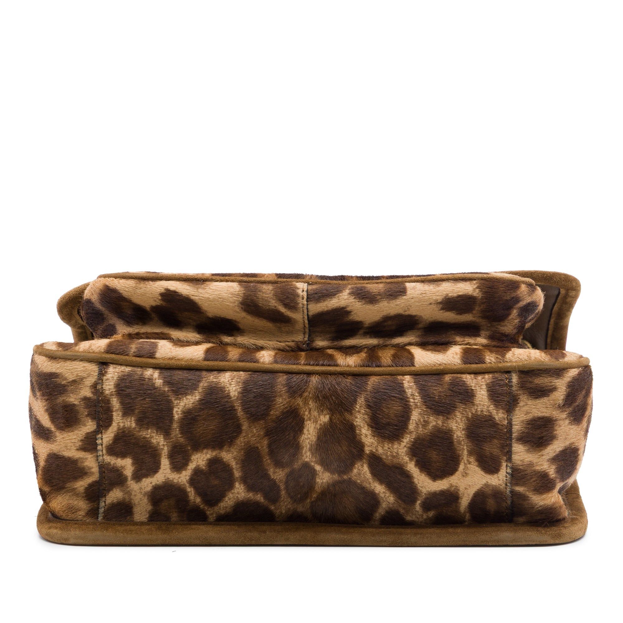 Saint Laurent Paris Baby Pony Hair Leopard Print Niki Size ONE SIZE - 3 Thumbnail