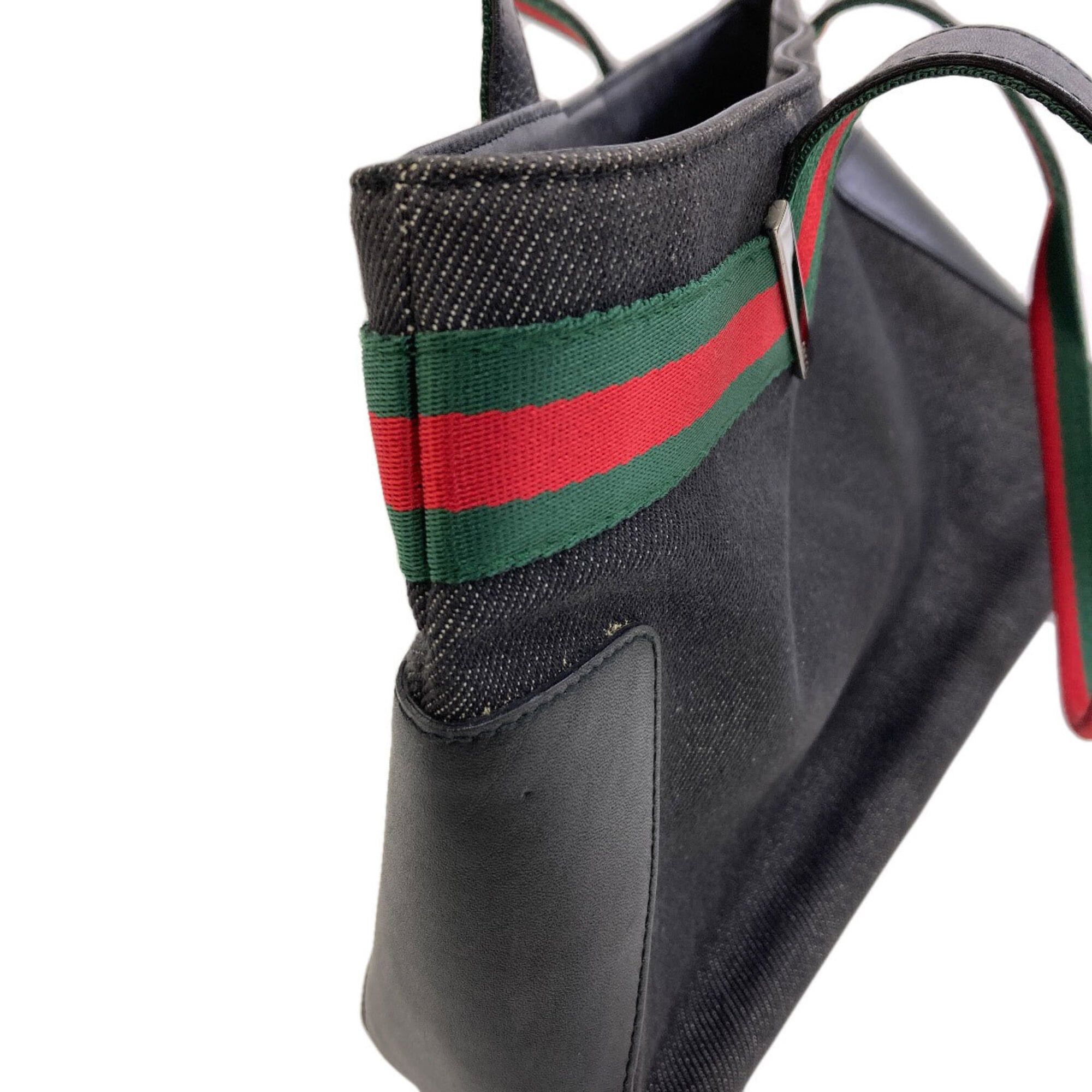 Gucci Gucci 73983 Sherry Line Handbag Canvas Women's GUCCI Size ONE SIZE - 8 Thumbnail