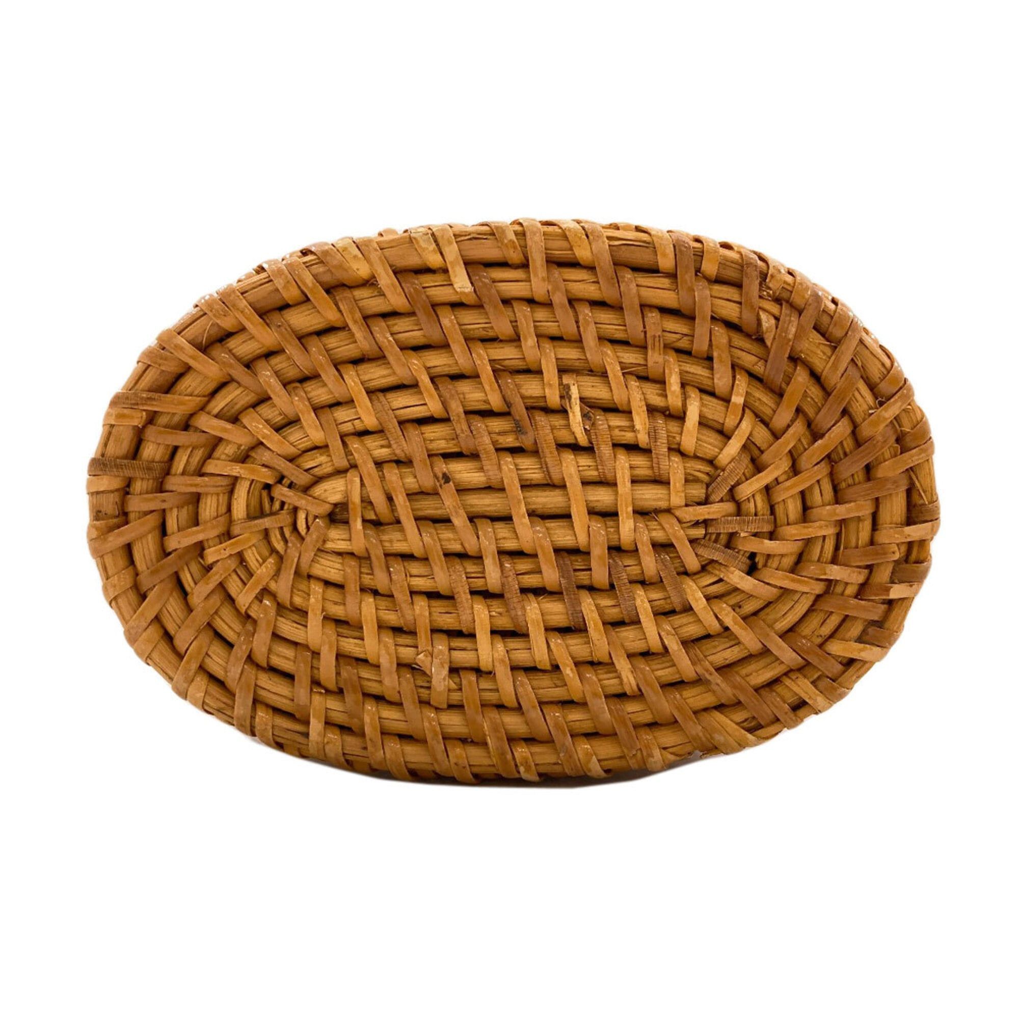 Kate Spade Kate Spade Mini Bucket Basket Bag 2-Way Shoulder Leather/Rattan Women's kate spade Size ONE SIZE - 4 Thumbnail