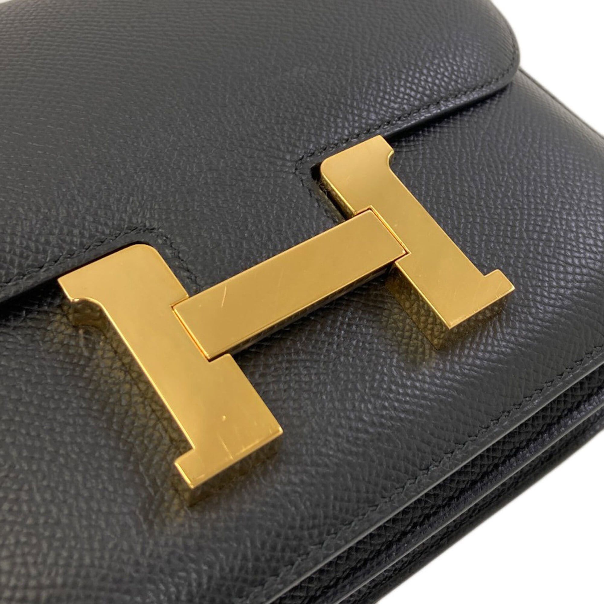 Hermes Hermes Constance Mini 18 Gold Hardware Shoulder Bag Epsom Leather Women's HERMES Size ONE SIZE - 13 Thumbnail