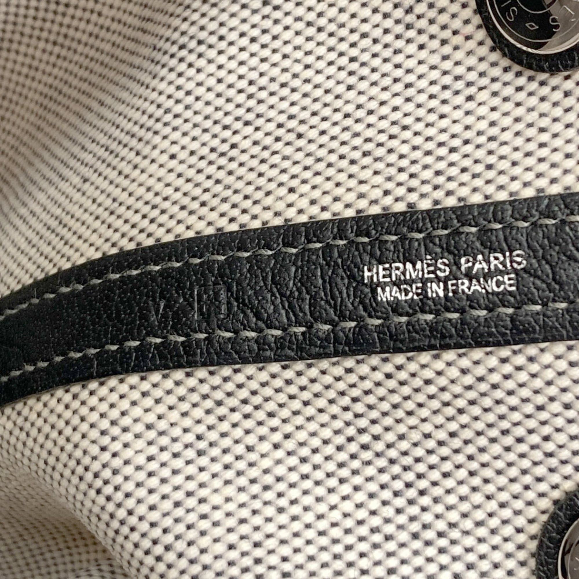 Hermes Hermes Garden Party TPM Silver Hardware Handbag Toile H Women's HERMES Size ONE SIZE - 6 Thumbnail