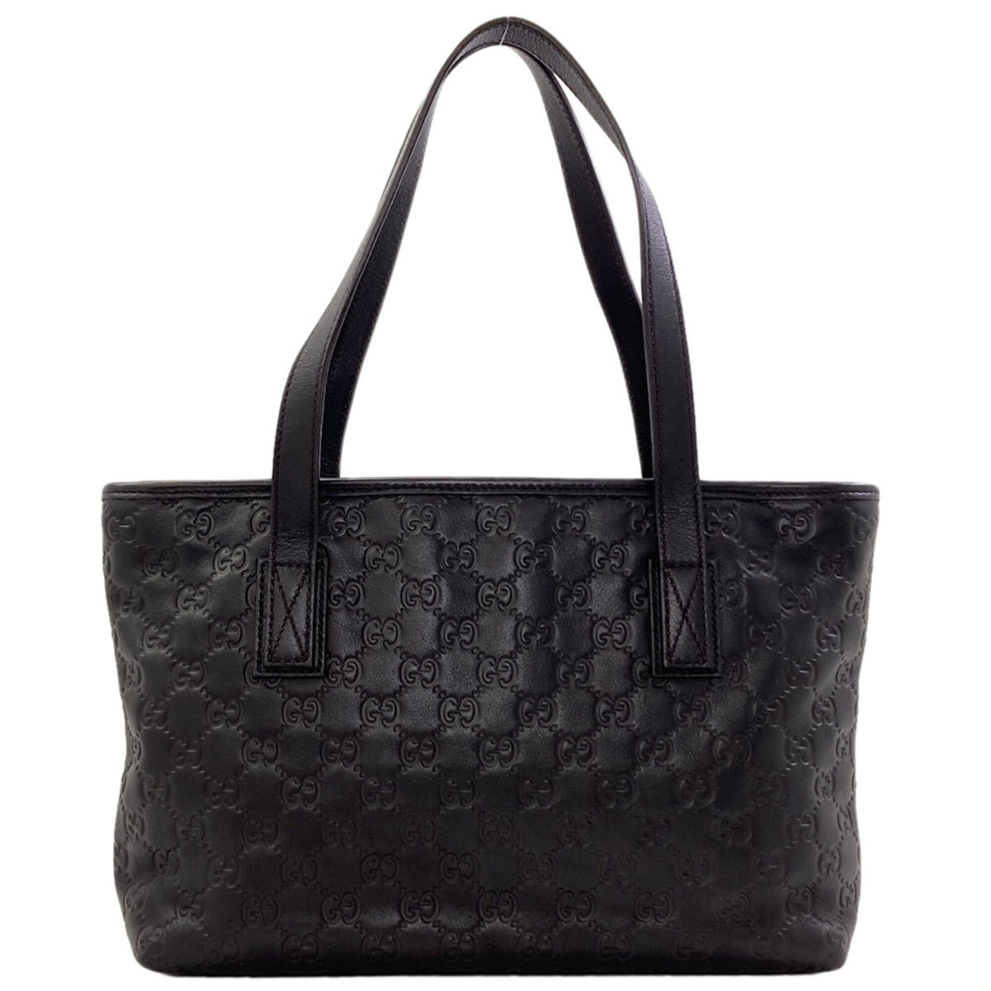 Gucci Gucci 211133 GG Signature Shima Tote Bag Leather Women's GUCCI Size ONE SIZE - 2 Thumbnail