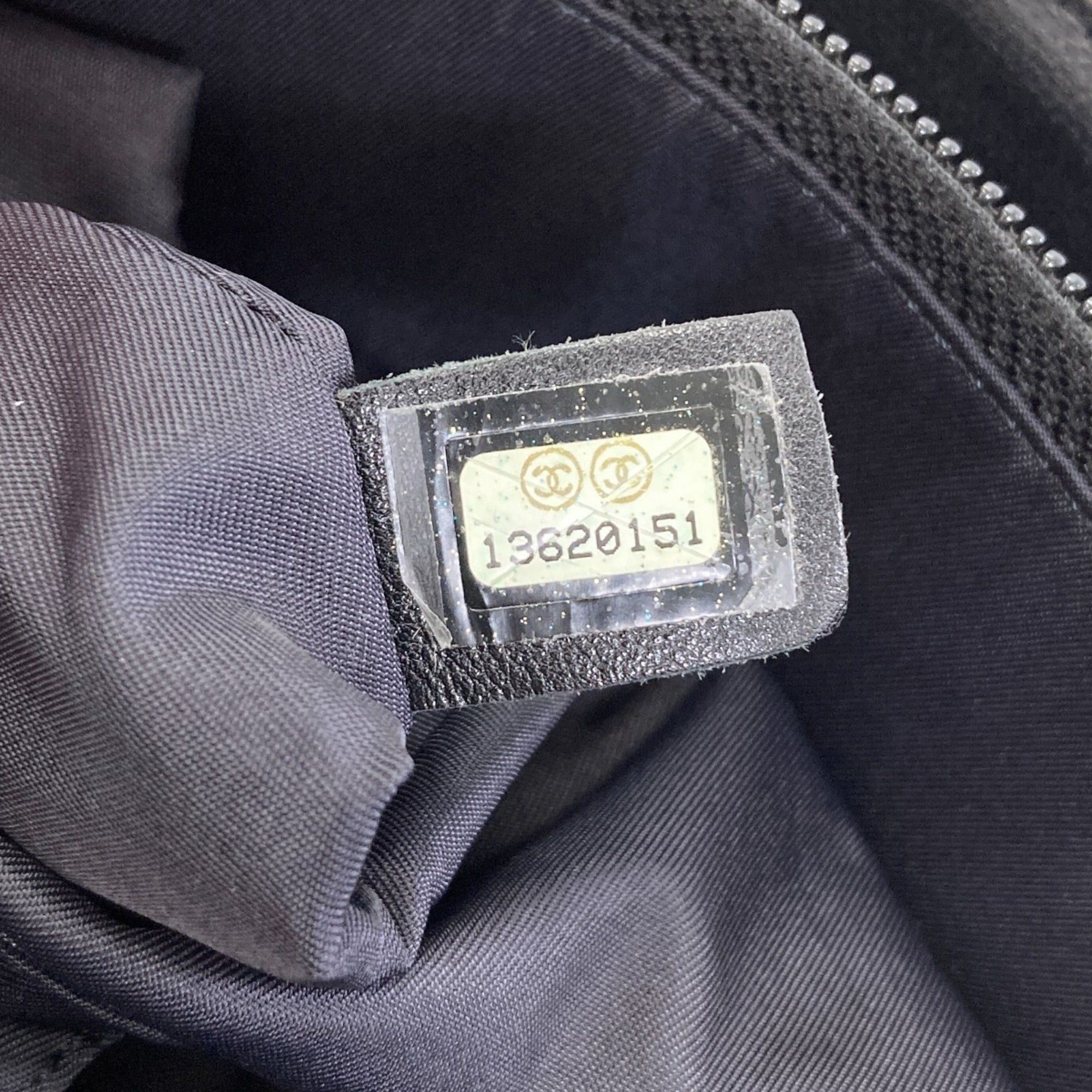 Chanel Chanel Paris Biarritz Tote PM, Silver Hardware, Bag, Coated Canvas, Women's CHANEL Size ONE SIZE - 7 Thumbnail