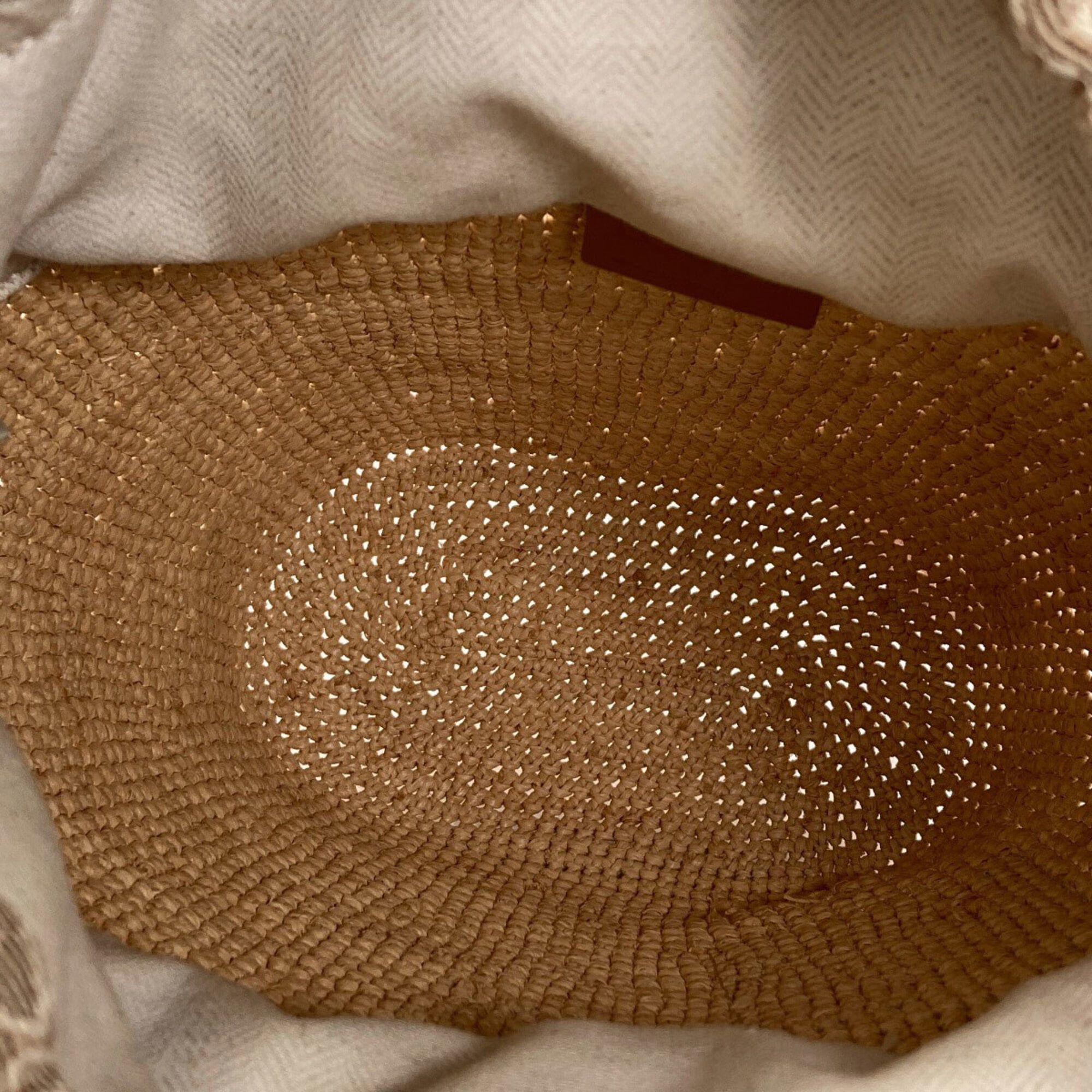 Loewe Loewe Slit Pochette Shoulder Bag, Raffia, Women's LOEWE Size ONE SIZE - 5 Thumbnail