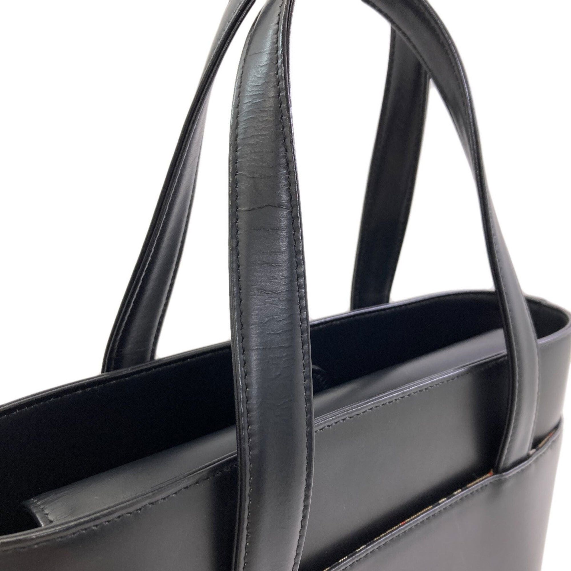 Burberry Burberry Check Leather Handbag for Women BURBERRY Size ONE SIZE - 12 Thumbnail