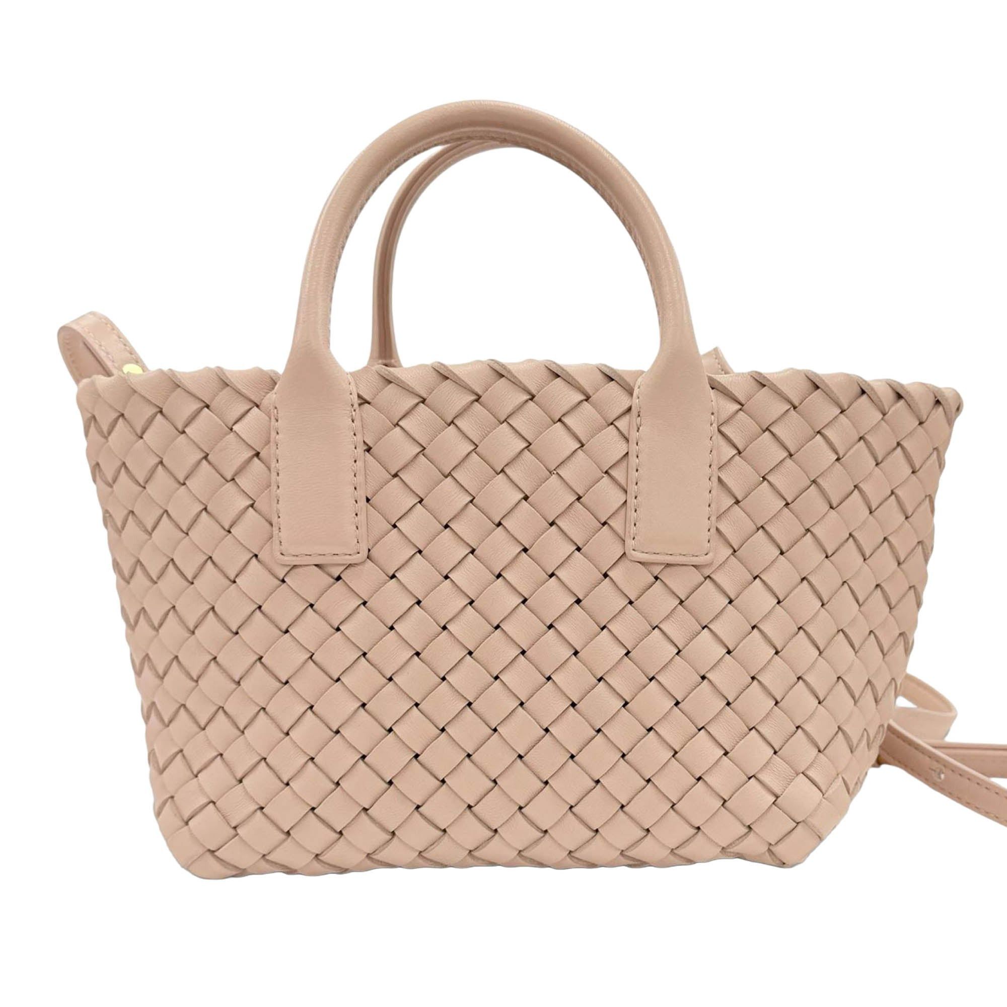 Bottega Veneta Lambskin Intreccio Cabat Tote Size ONE SIZE - 2 Thumbnail