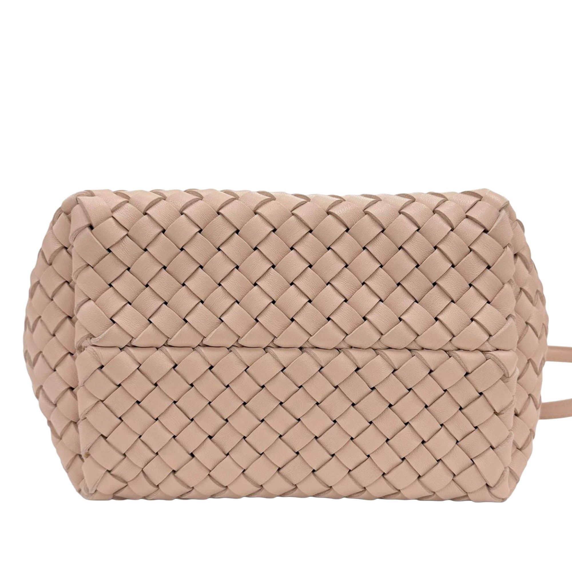 Bottega Veneta Lambskin Intreccio Cabat Tote Size ONE SIZE - 3 Thumbnail