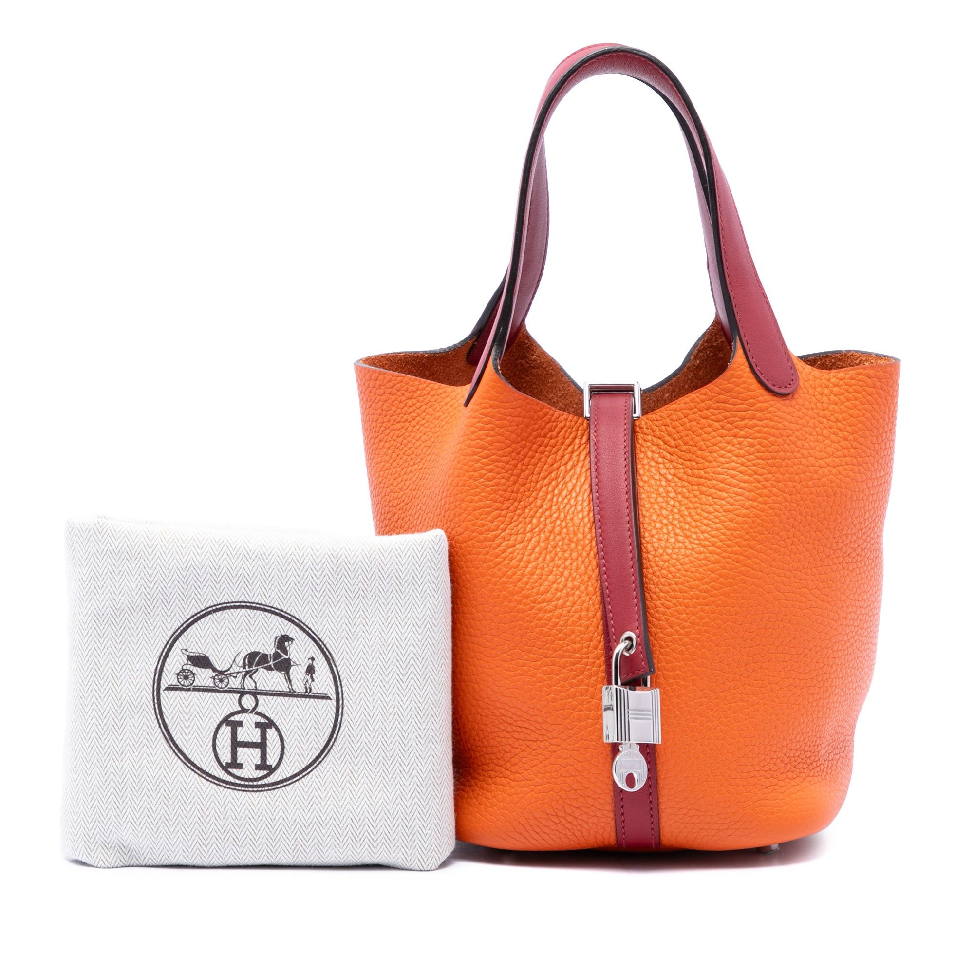 Hermes Bicolor Clemence and Swift Picotin Lock 18 Size ONE SIZE - 7 Thumbnail