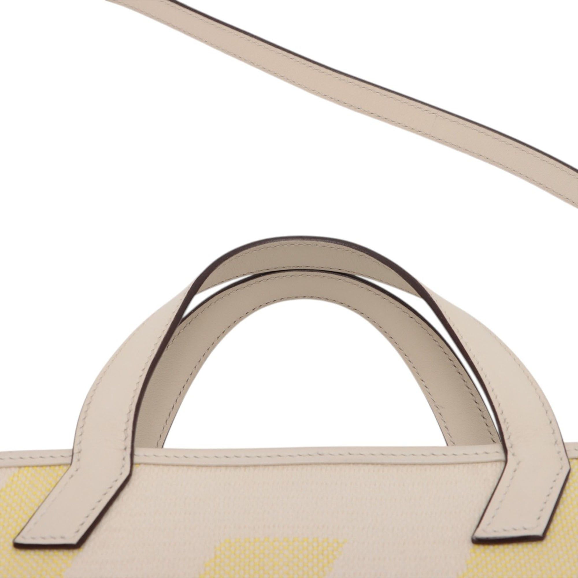Hermes Toile and Swift Cabas H en Biais 27 Size ONE SIZE - 10 Thumbnail
