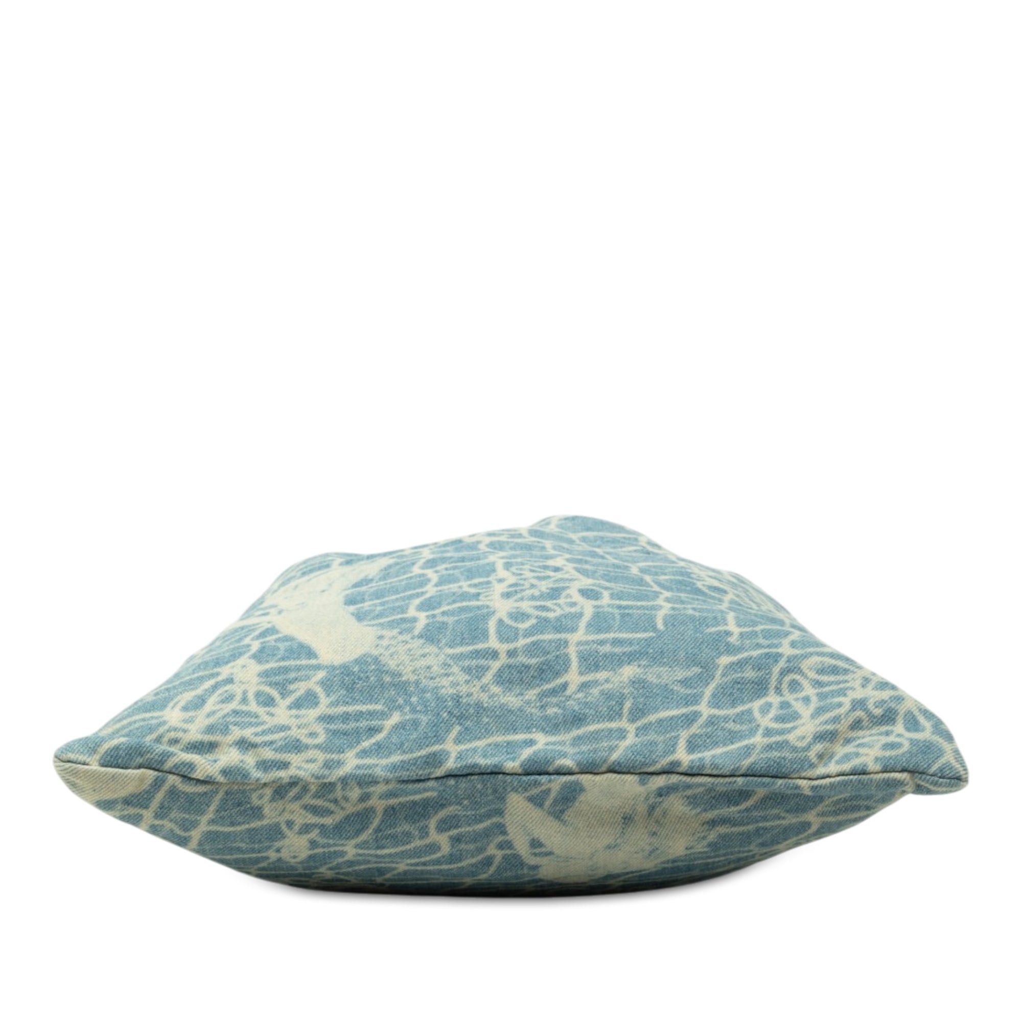 Loewe Paulas Ibiza Mermaid Denim Drawstring Bag Size ONE SIZE - 3 Thumbnail