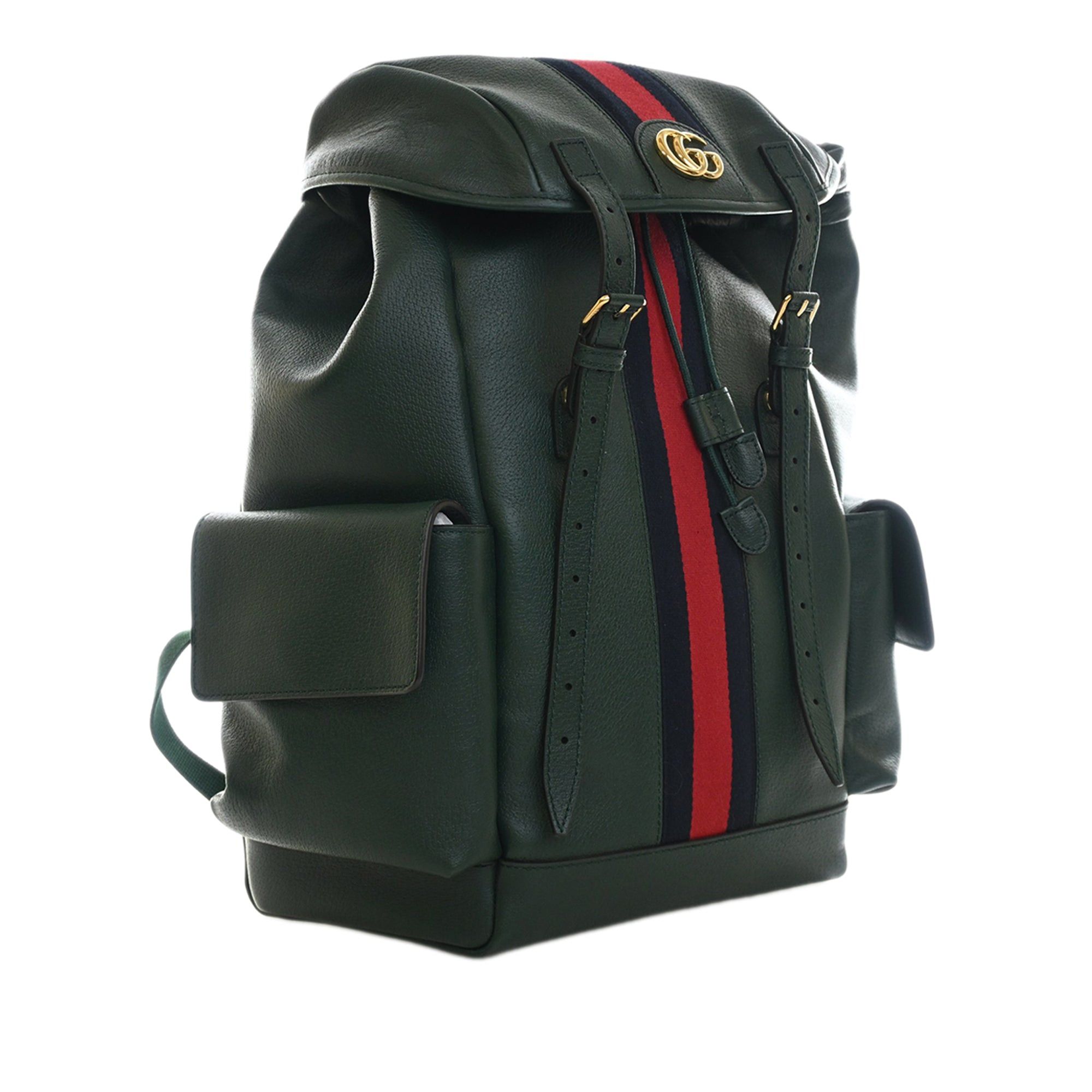 Gucci Calfskin Web Ophidia Backpack Size ONE SIZE - 3 Thumbnail