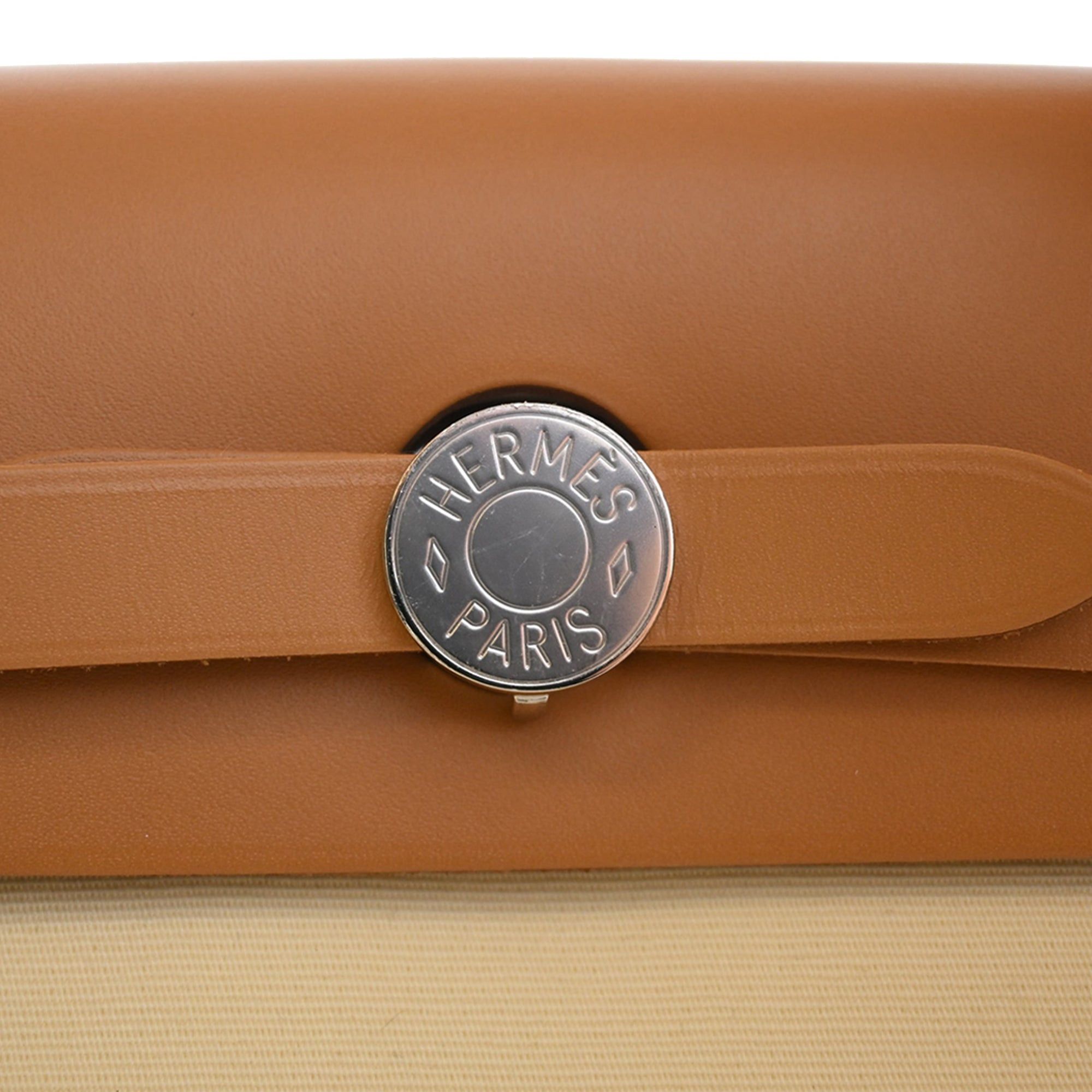 Hermes Toile Herbag Zip 31 Size ONE SIZE - 9 Thumbnail