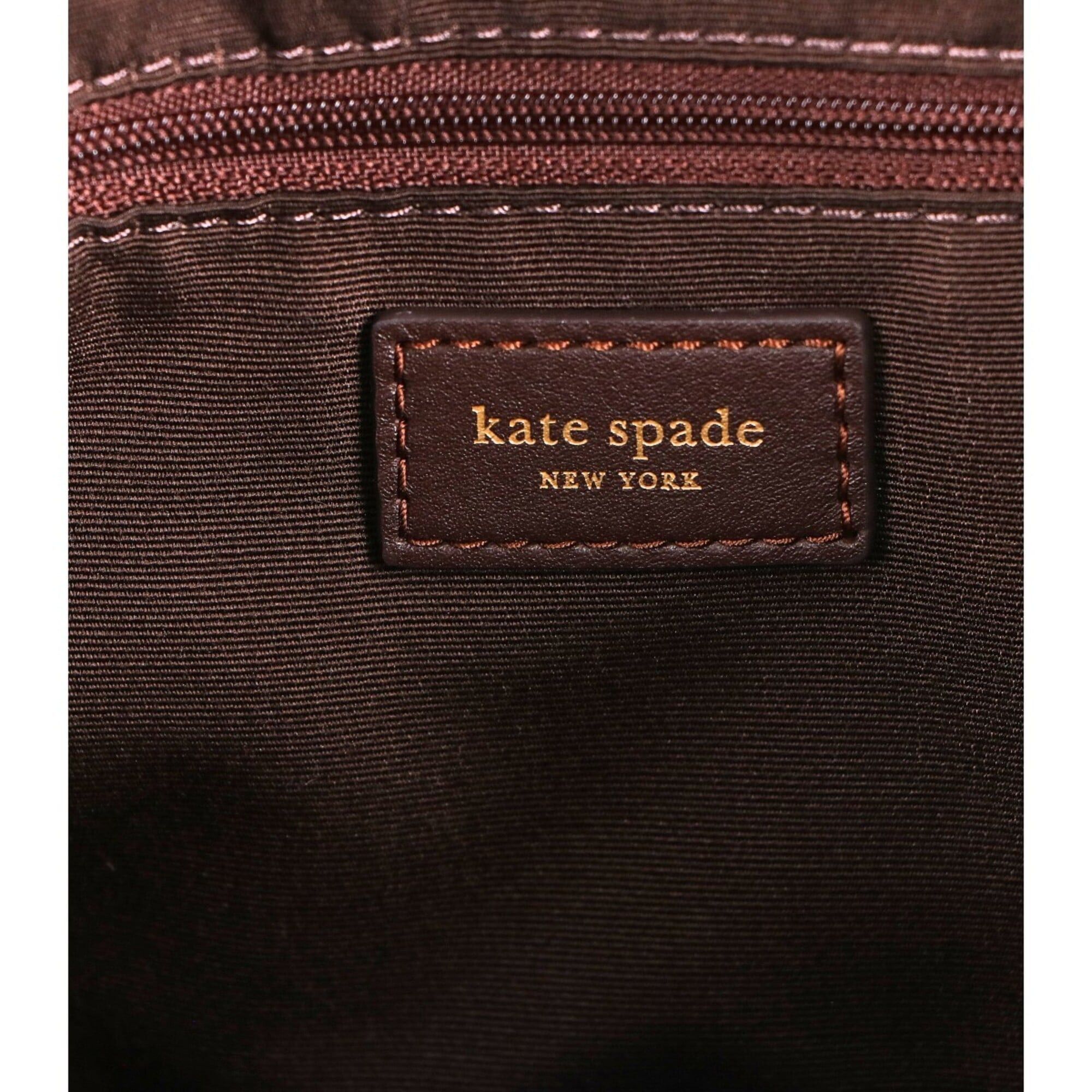 Kate Spade Kate Spade Loop Suede Handbag, Brown, Women's Size ONE SIZE - 7 Thumbnail