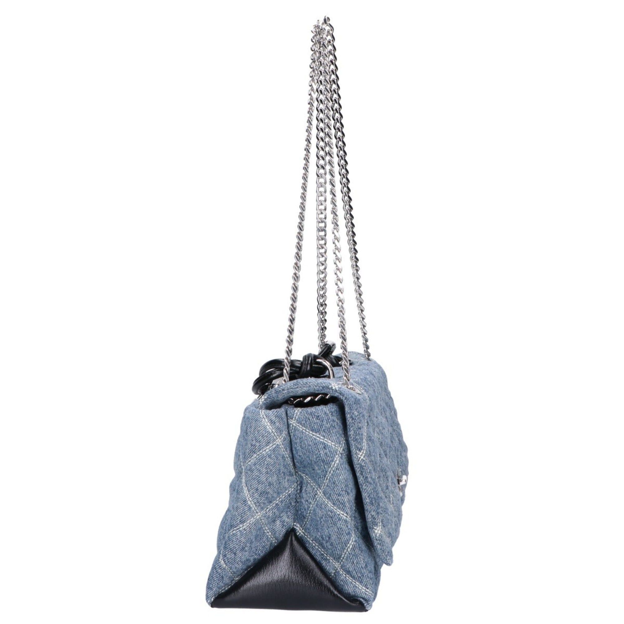 Marc Jacobs MARC JACOBS 25SS 2P5HCR019H03 416 The Quilted Denim Dual Bag Chain Shoulder Light Wash Indigo Women's Size ONE SIZE - 2 Thumbnail