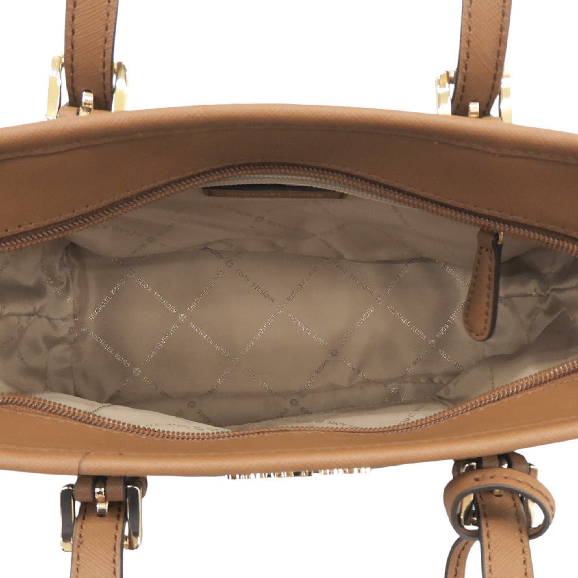 Michael Kors Michael Kors Signature 2-Way Shoulder Bag/Handbag for Women, Brown, 35T9GTVT0B (Handbag, Women's) Size ONE SIZE - 5 Thumbnail