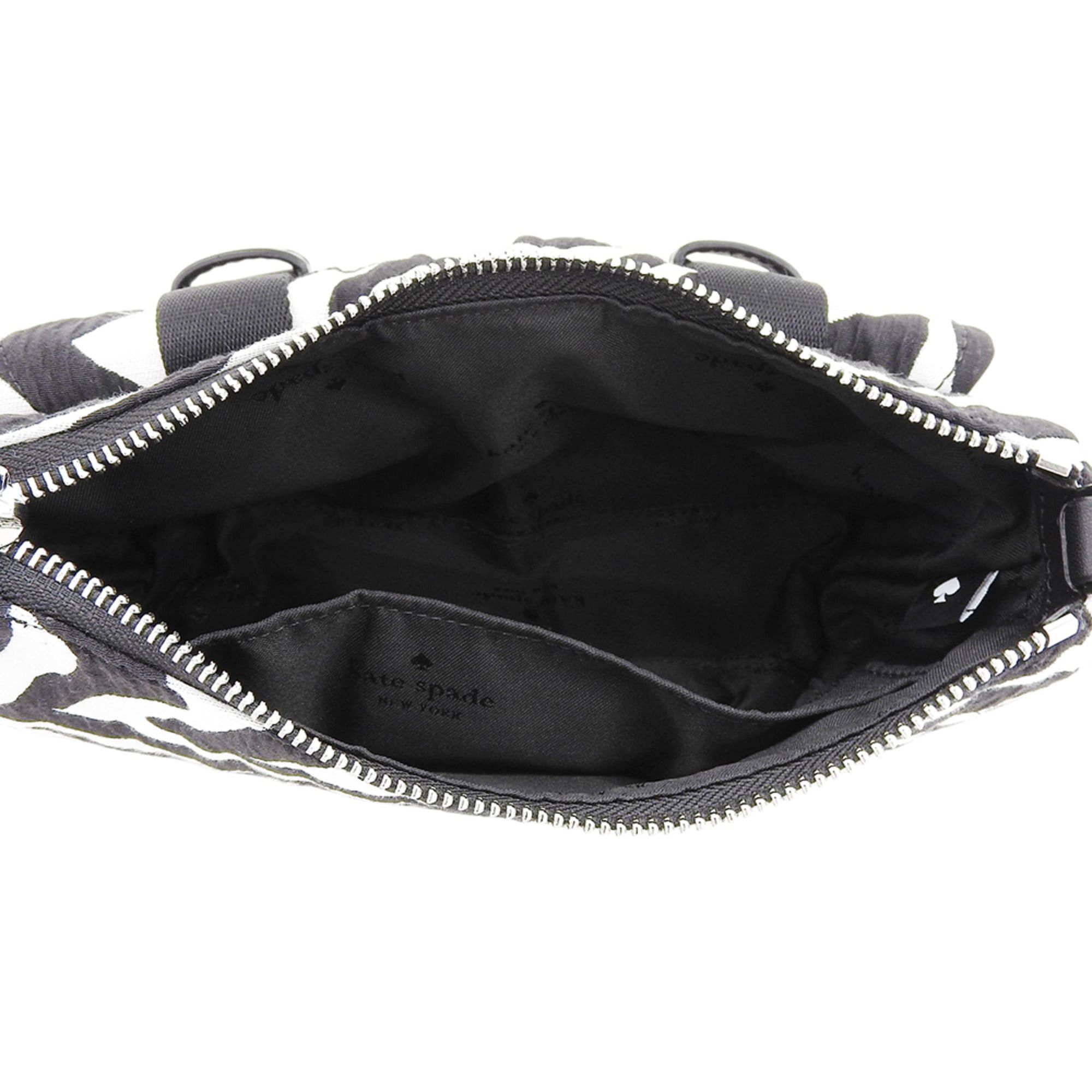 Kate Spade Kate Spade Carter Zebra Cargo Crossbody Bag Shoulder for Women, Black x White KO430 Size ONE SIZE - 5 Thumbnail