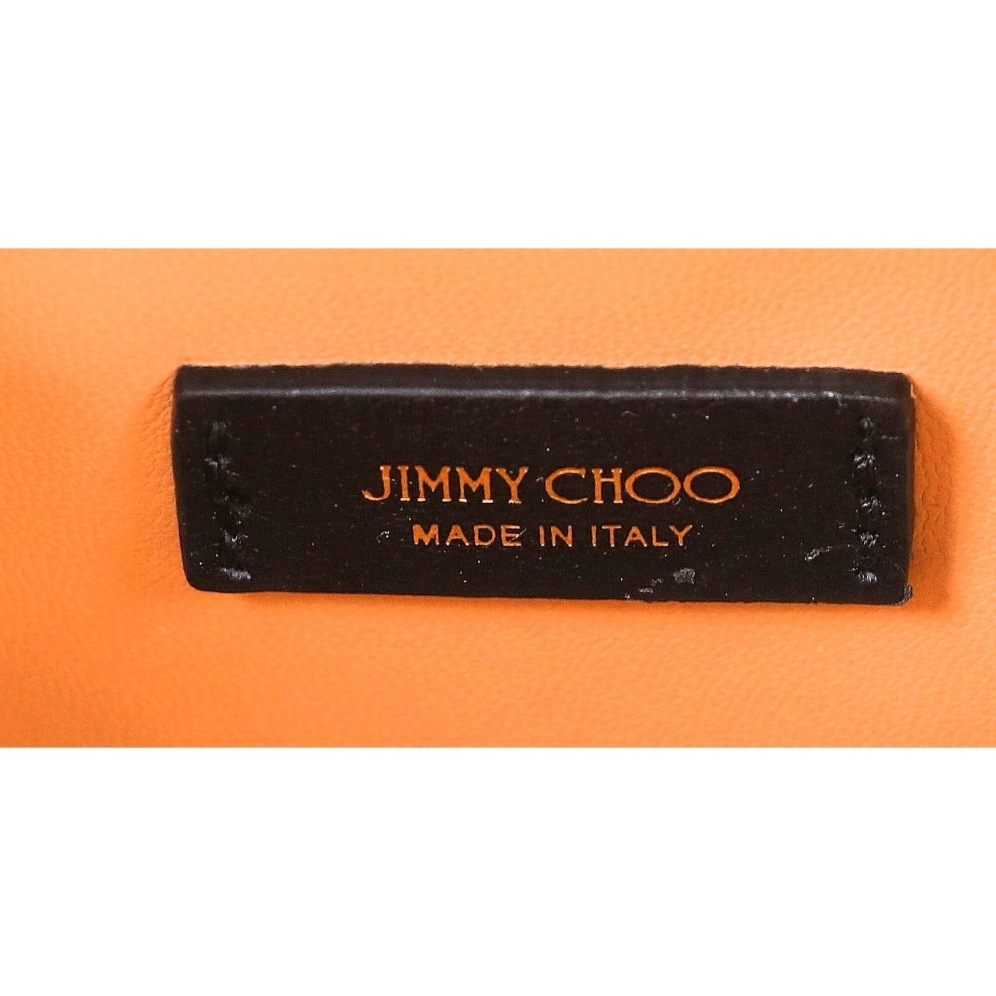 Jimmy Choo JIMMY CHOO Diamond Soft Hobo S Shoulder Bag, Black, Women's Size ONE SIZE - 7 Thumbnail
