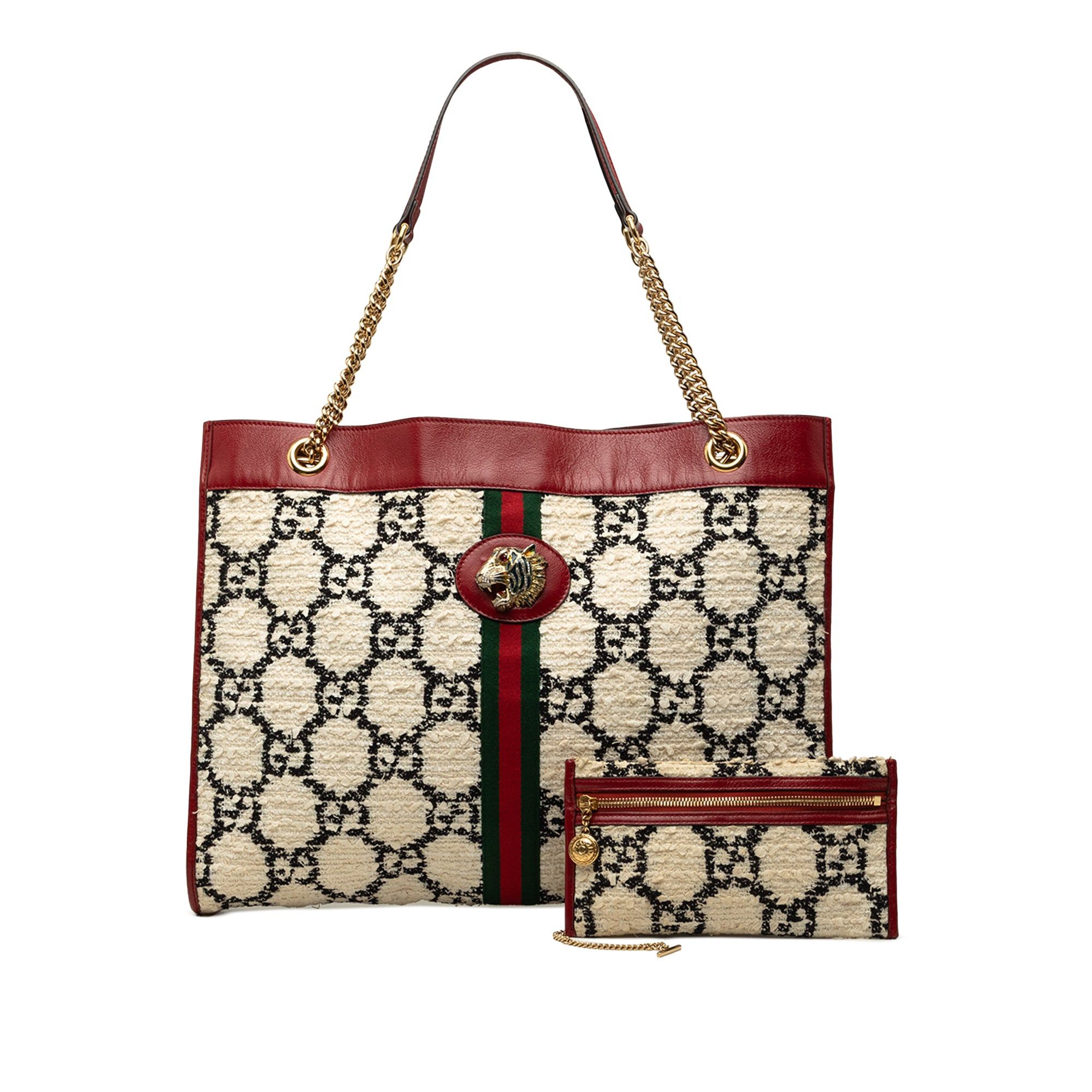 Gucci GG Tweed Web Rajah Tote Size ONE SIZE - 7 Thumbnail