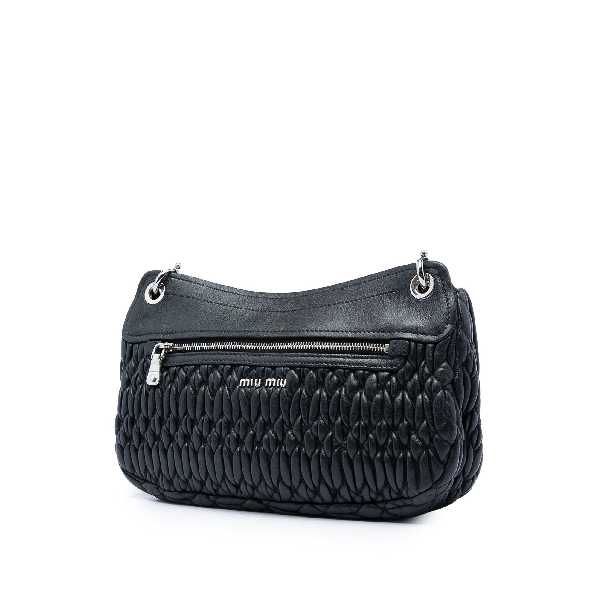 Miu Miu Matelasse Nappa Crystal Flap Crossbody Size ONE SIZE - 2 Thumbnail