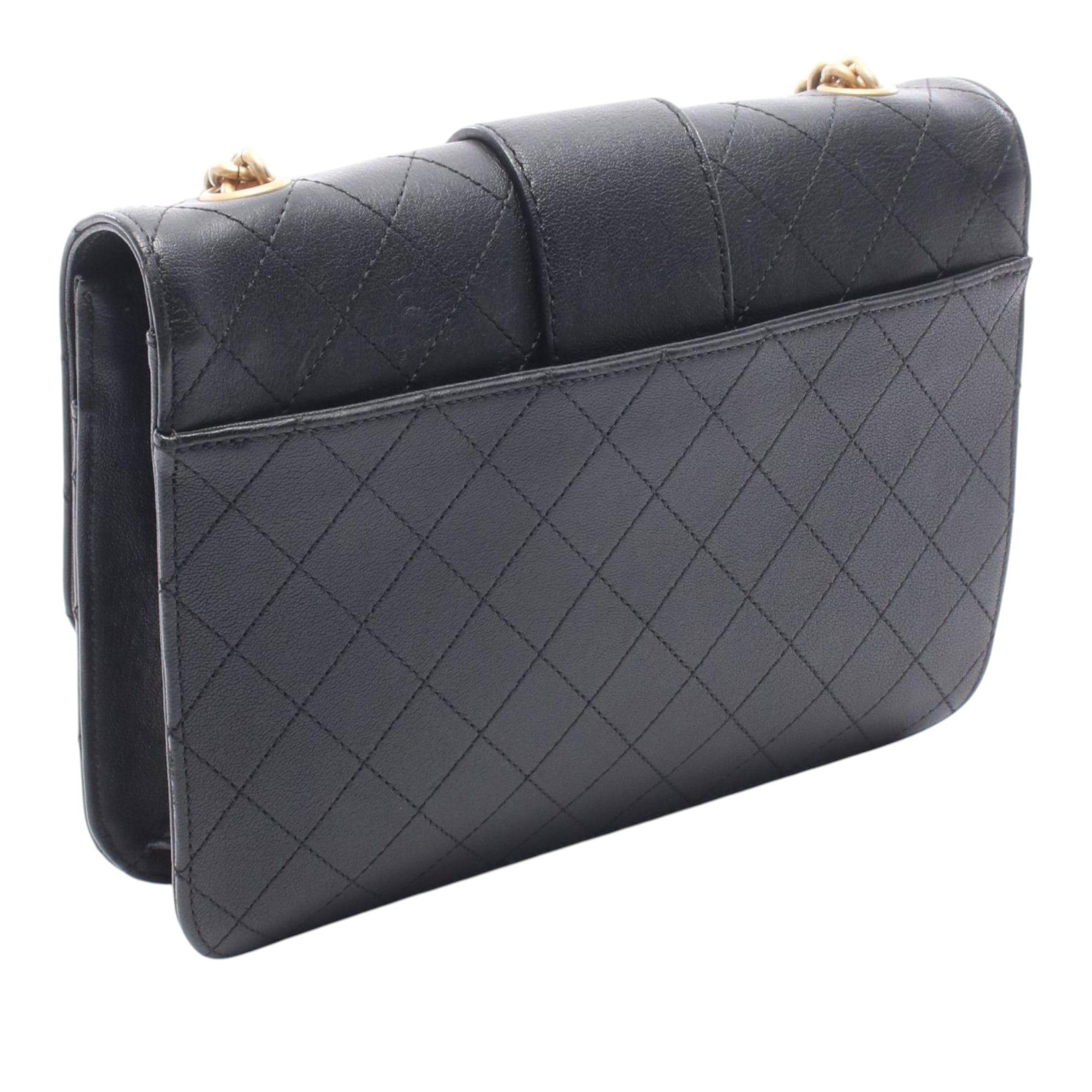Chanel Quilted Sheepskin Front Chain Flap Size ONE SIZE - 2 Thumbnail