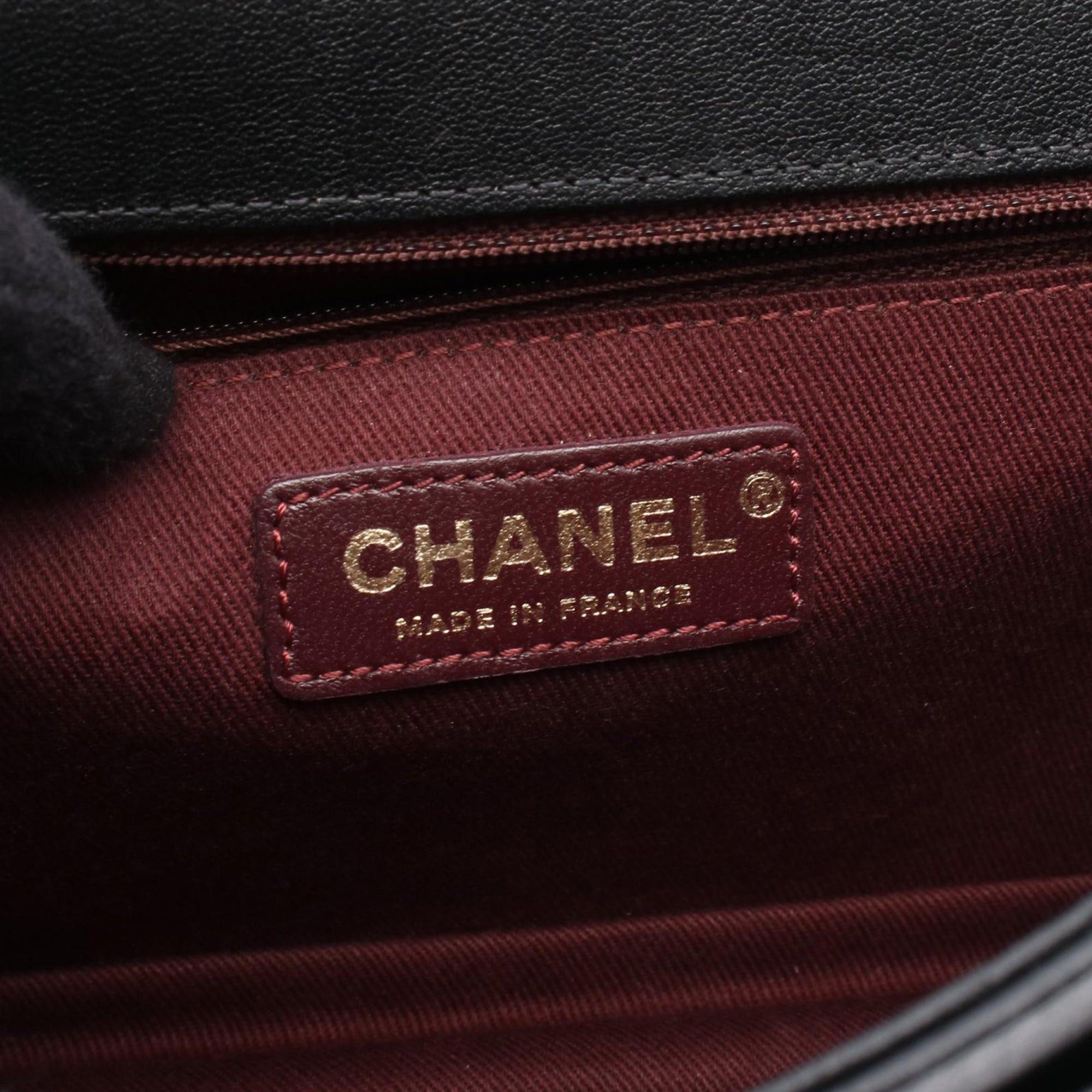 Chanel Quilted Sheepskin Front Chain Flap Size ONE SIZE - 5 Thumbnail