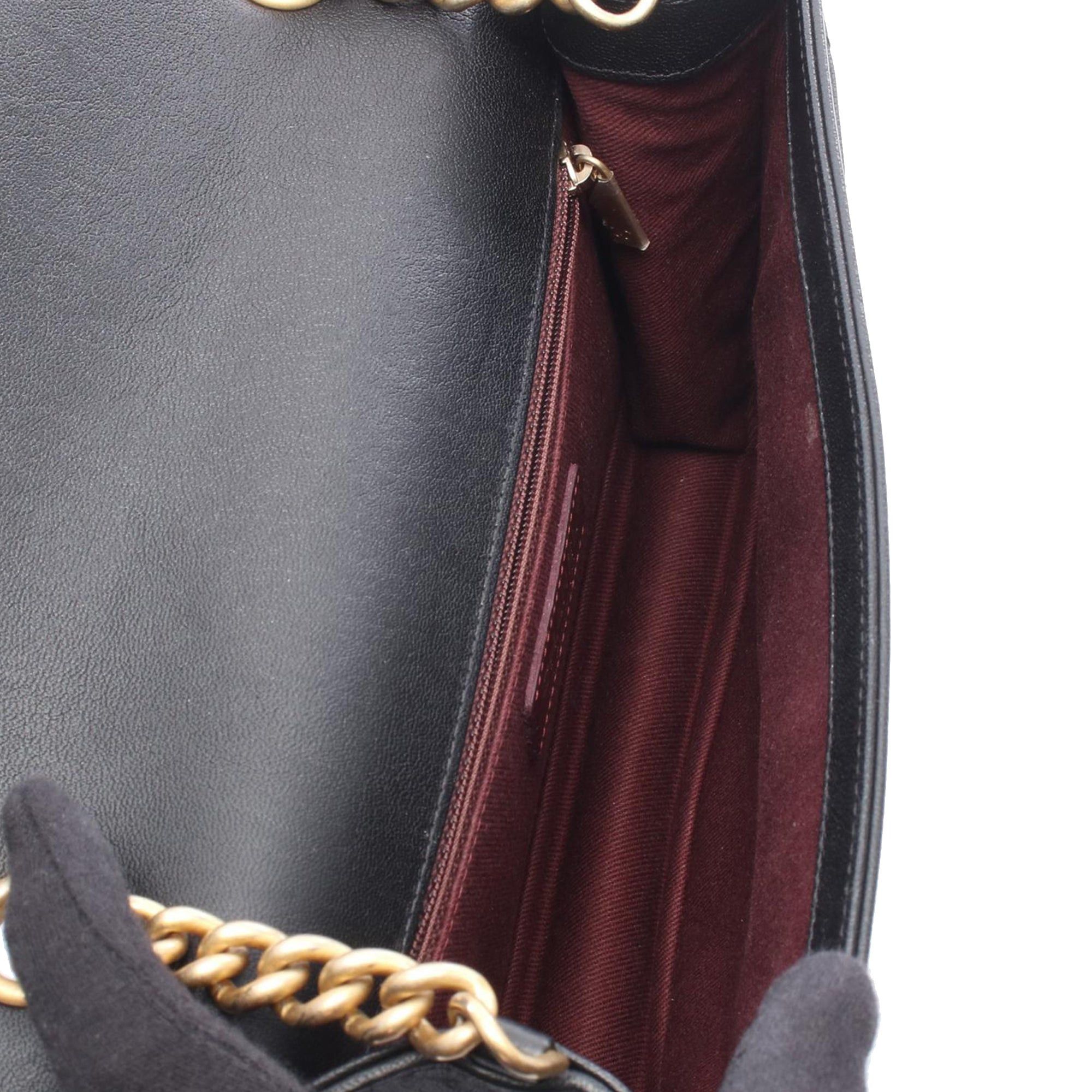 Chanel Quilted Sheepskin Front Chain Flap Size ONE SIZE - 3 Thumbnail